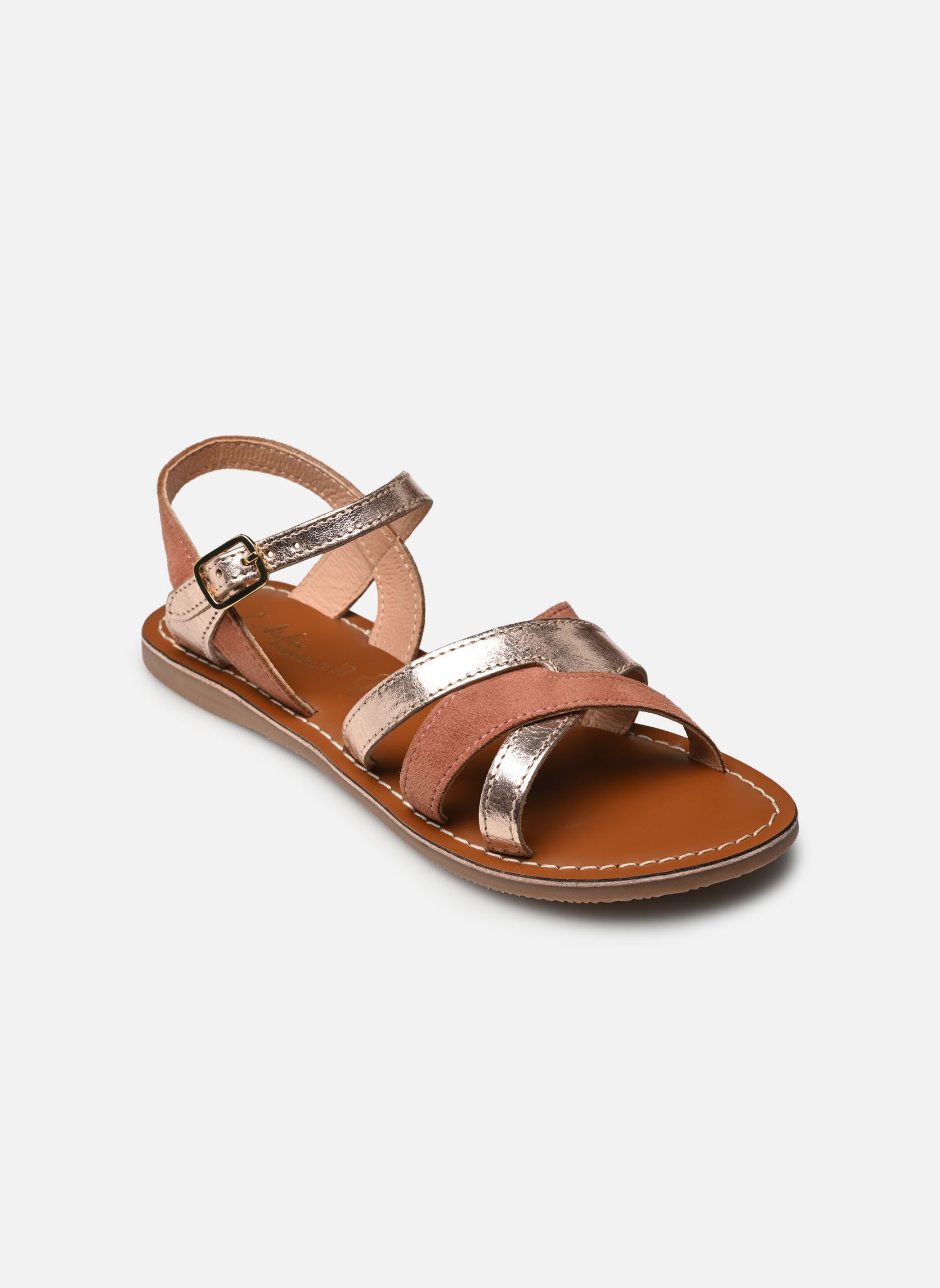 Sandali Il 50 bambina oro e bronzo L'Atelier Tropézien Sandali Il 50 bambina oro e bronzo PINK