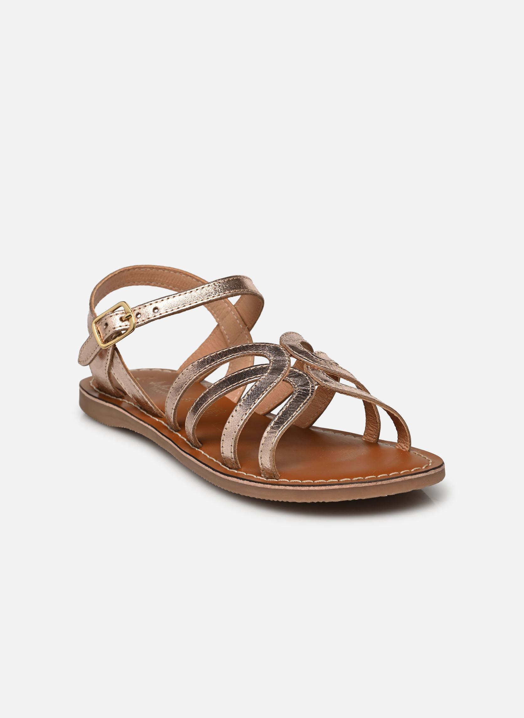 Sandales Il 40 fille or et bronze L'Atelier Tropézien Sandales Il 40 fille or et bronze Gold