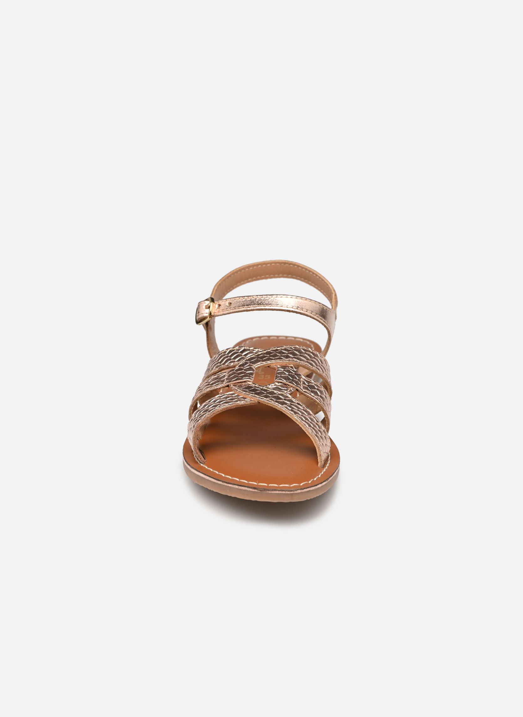 Sandales Il 30 fille or et bronze L'Atelier Tropézien Sandales Il 30 fille or et bronze GOLD