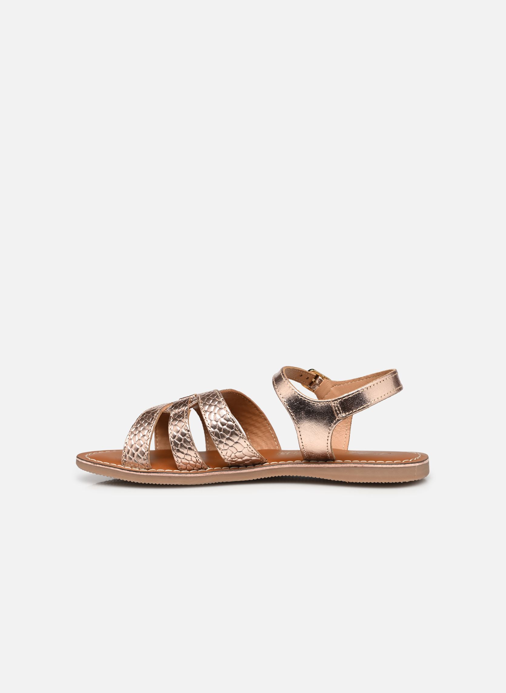 Sandales Il 30 fille or et bronze L'Atelier Tropézien Sandales Il 30 fille or et bronze GOLD