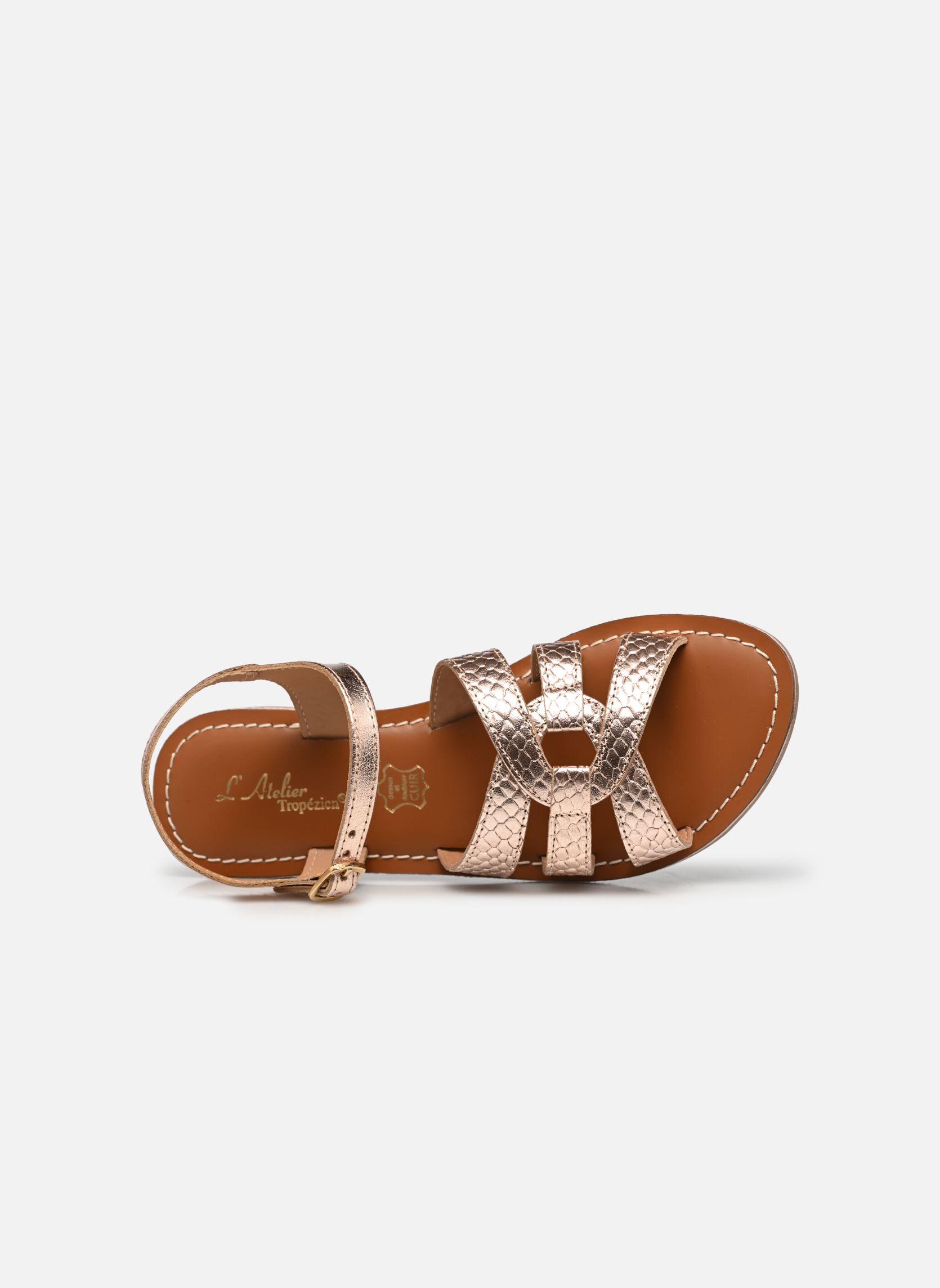 Sandales Il 30 fille or et bronze L'Atelier Tropézien Sandales Il 30 fille or et bronze GOLD