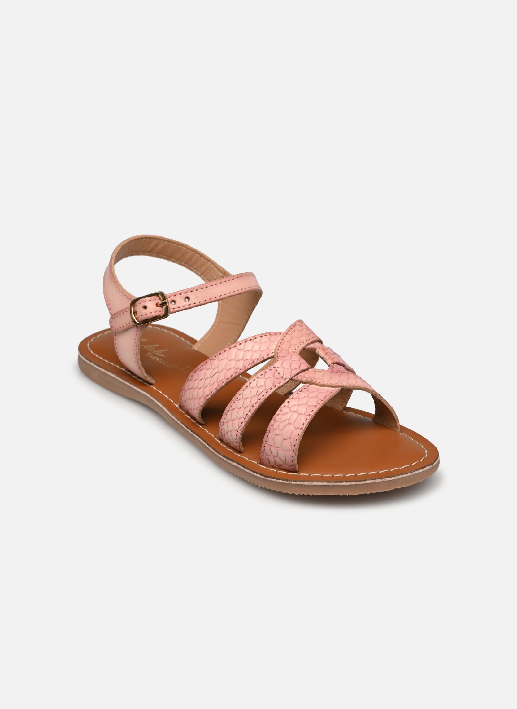 Sandales Il 30 fille rose L'Atelier Tropézien Sandales Il 30 fille rose PINK