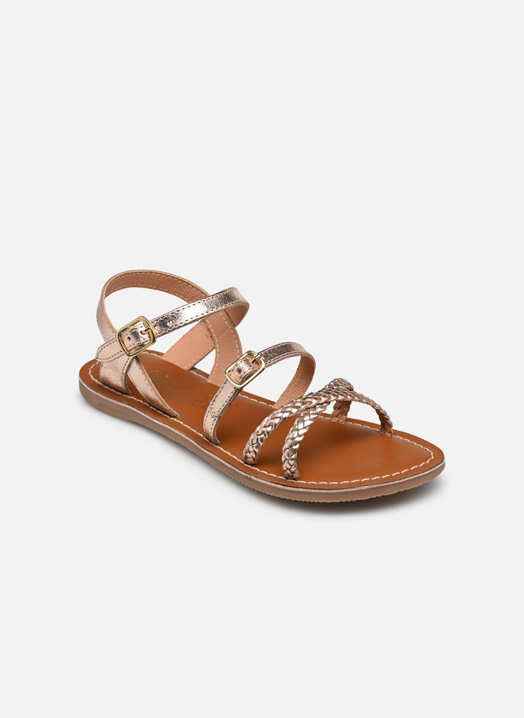 Sandales Il 37 fille or et bronze L'Atelier Tropézien Sandales Il 37 fille or et bronze Gold