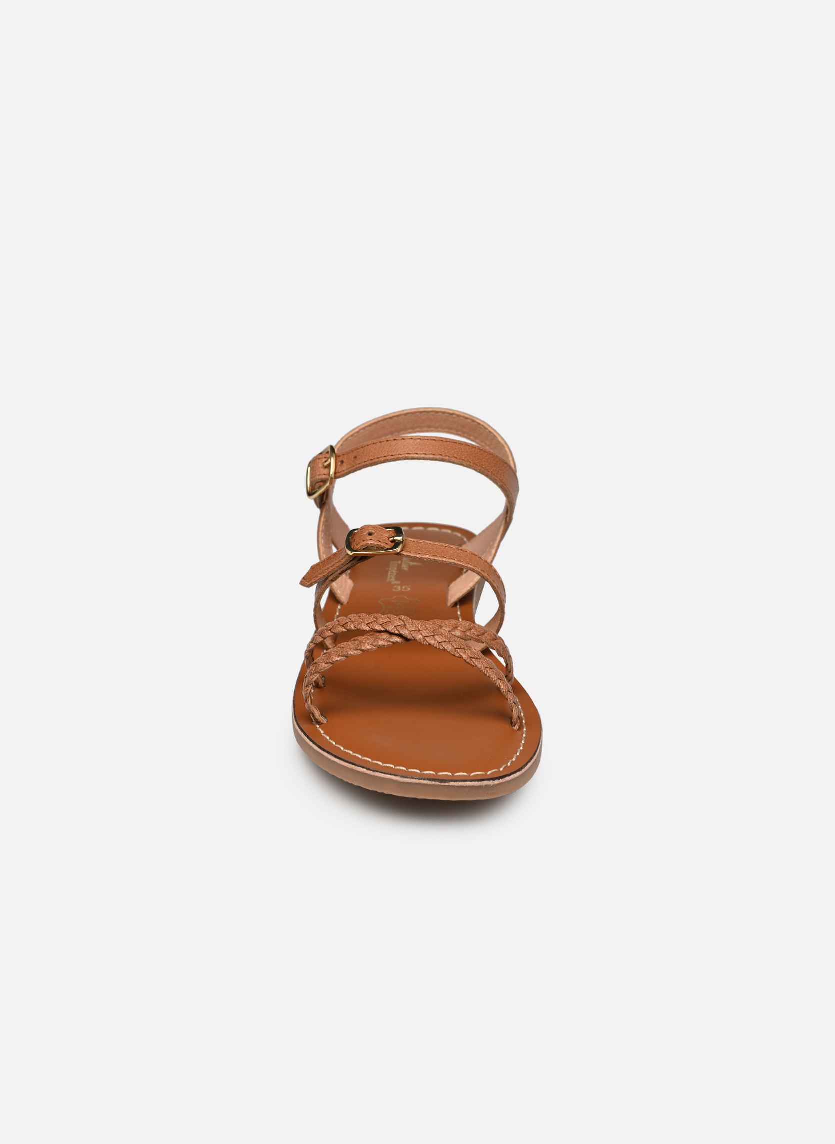 Sandales Il 37 fille marron L'Atelier Tropézien Sandales Il 37 fille marron Tan