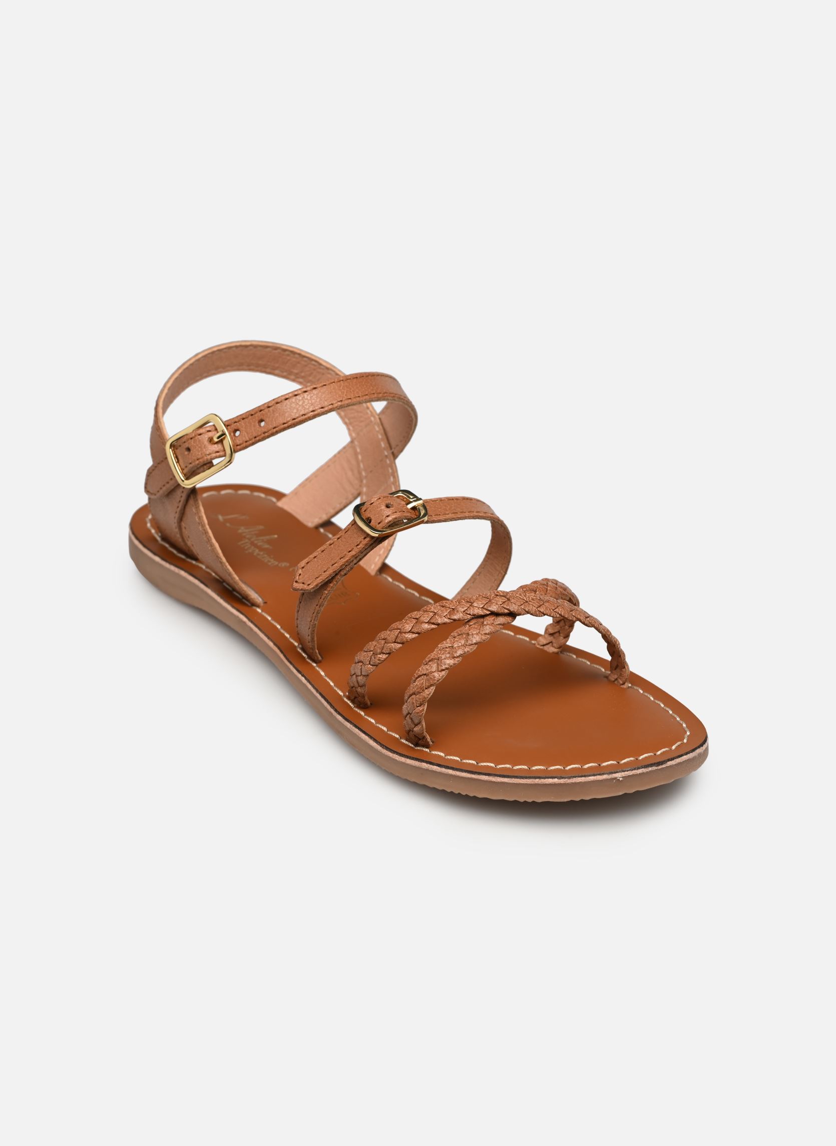 Sandales Il 37 fille marron L'Atelier Tropézien Sandales Il 37 fille marron Tan