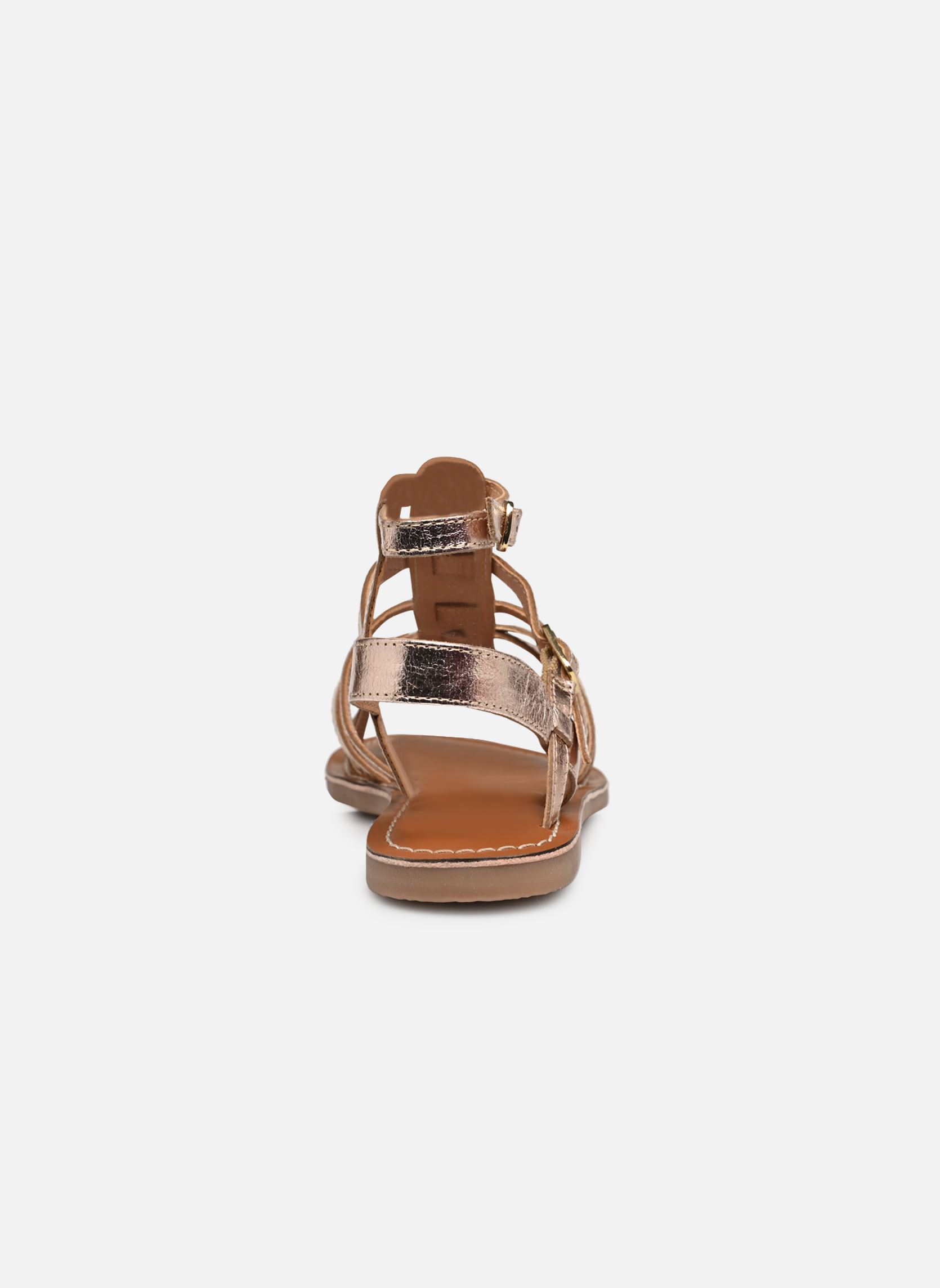 Sandales Il 47 fille or et bronze L'Atelier Tropézien Sandales Il 47 fille or et bronze Gold