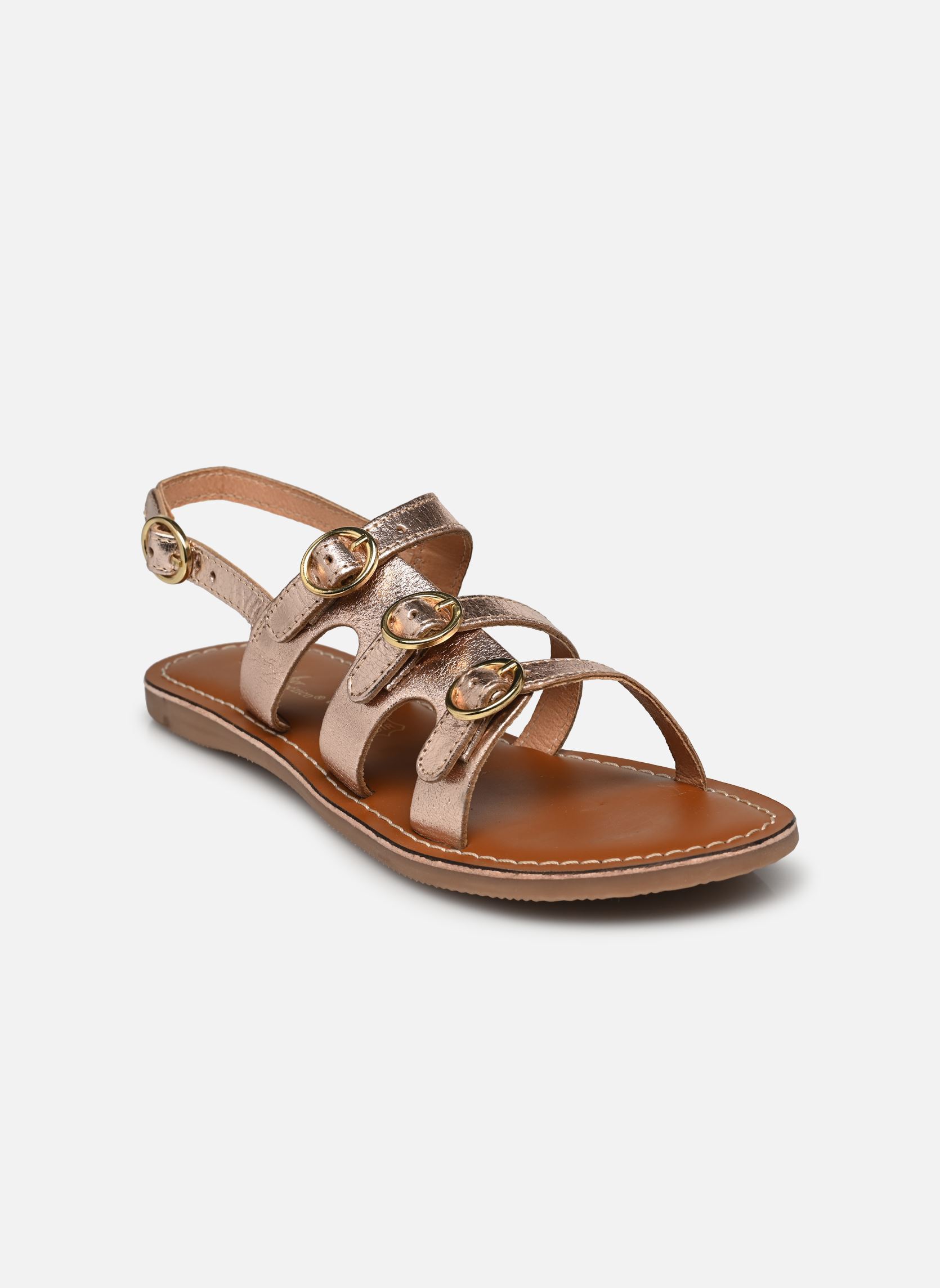 Sandales Il 32 fille or et bronze L'Atelier Tropézien Sandales Il 32 fille or et bronze GOLD