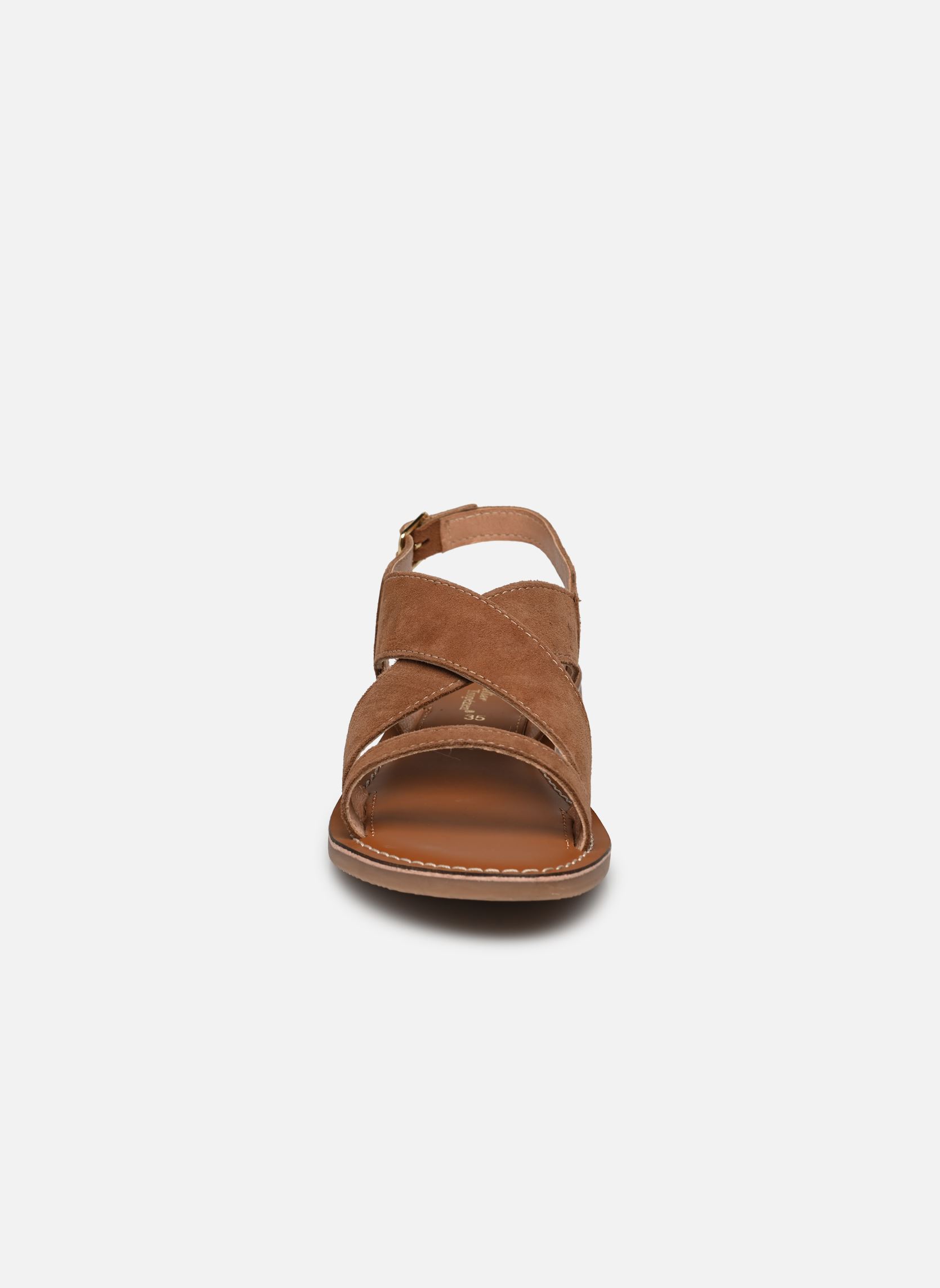 Sandales Il 31 fille marron L'Atelier Tropézien Sandales Il 31 fille marron TAN