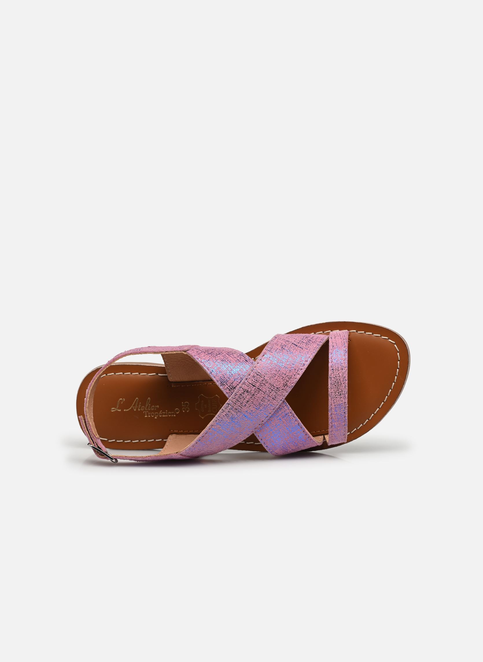 Sandales Il 31 fille rose L'Atelier Tropézien Sandales Il 31 fille rose PINK