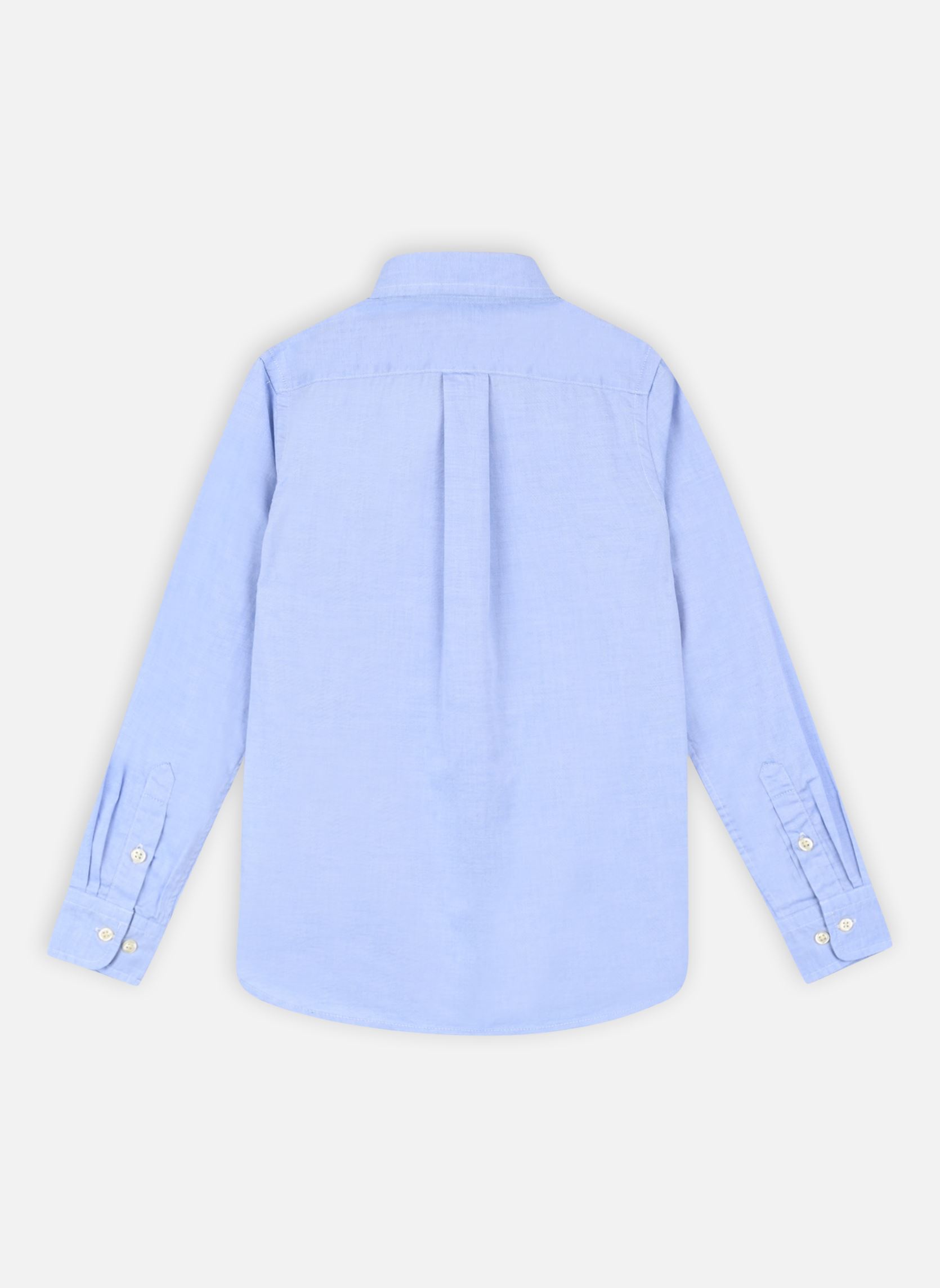 Langarm-Hemden Chemise coton Oxford cintrée jungen blau Polo Ralph Lauren Langarm-Hemden Chemise coton Oxford cintrée jungen blau BSR BLUE