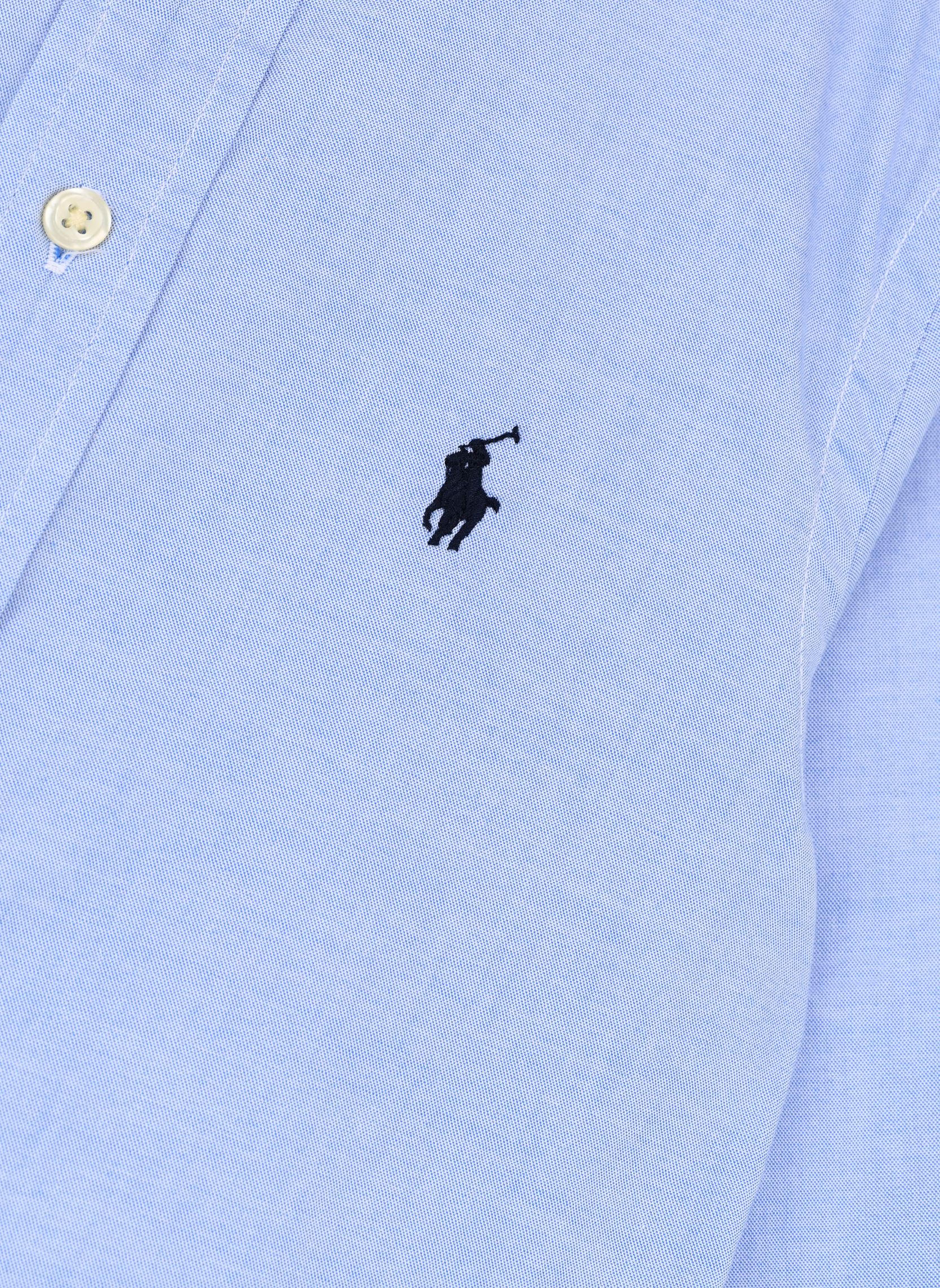 Langarm-Hemden Chemise coton Oxford cintrée jungen blau Polo Ralph Lauren Langarm-Hemden Chemise coton Oxford cintrée jungen blau BSR BLUE
