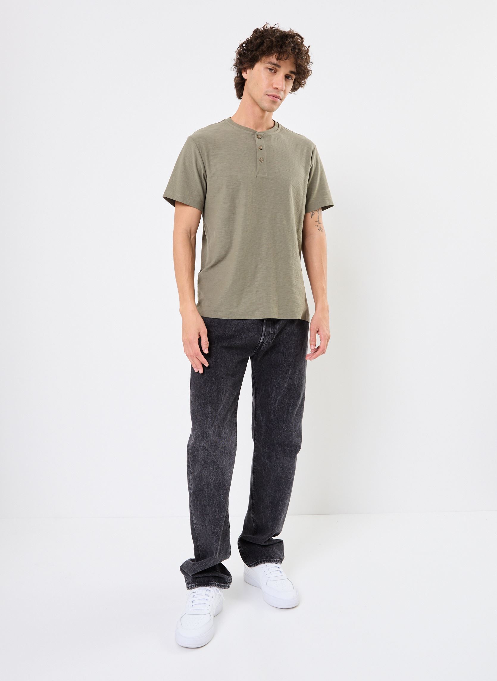 Tee-shirts CTIB homme vert Marvin&Co Tee-shirts CTIB homme vert DUSTY OLIVE