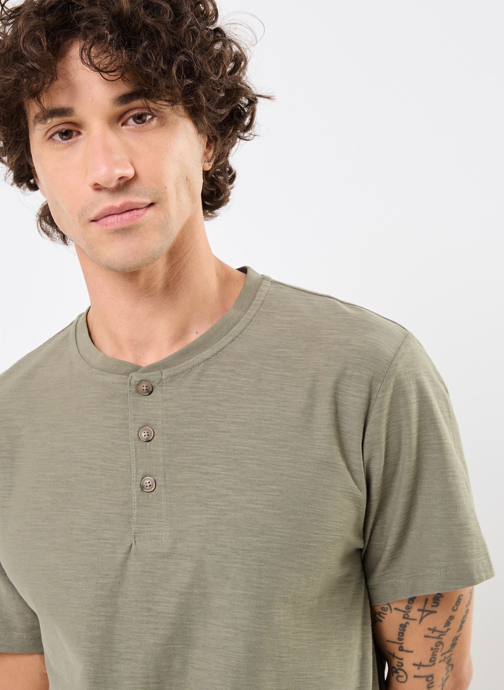 Tee-shirts CTIB homme vert Marvin&Co Tee-shirts CTIB homme vert DUSTY OLIVE