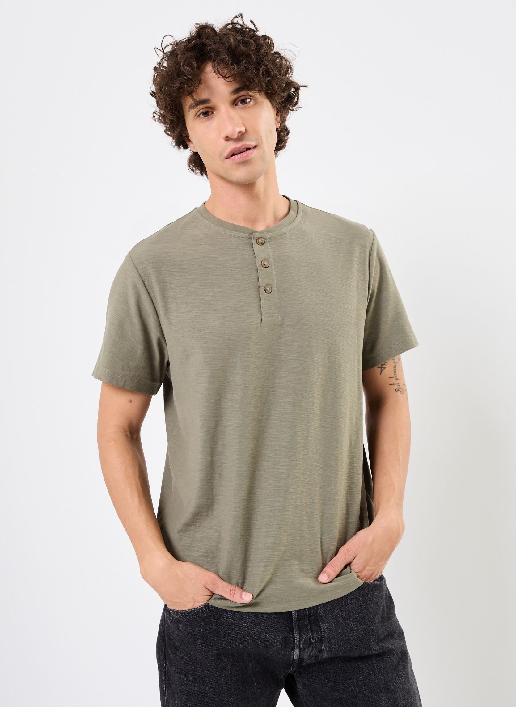 Tee-shirts CTIB homme vert Marvin&Co Tee-shirts CTIB homme vert DUSTY OLIVE