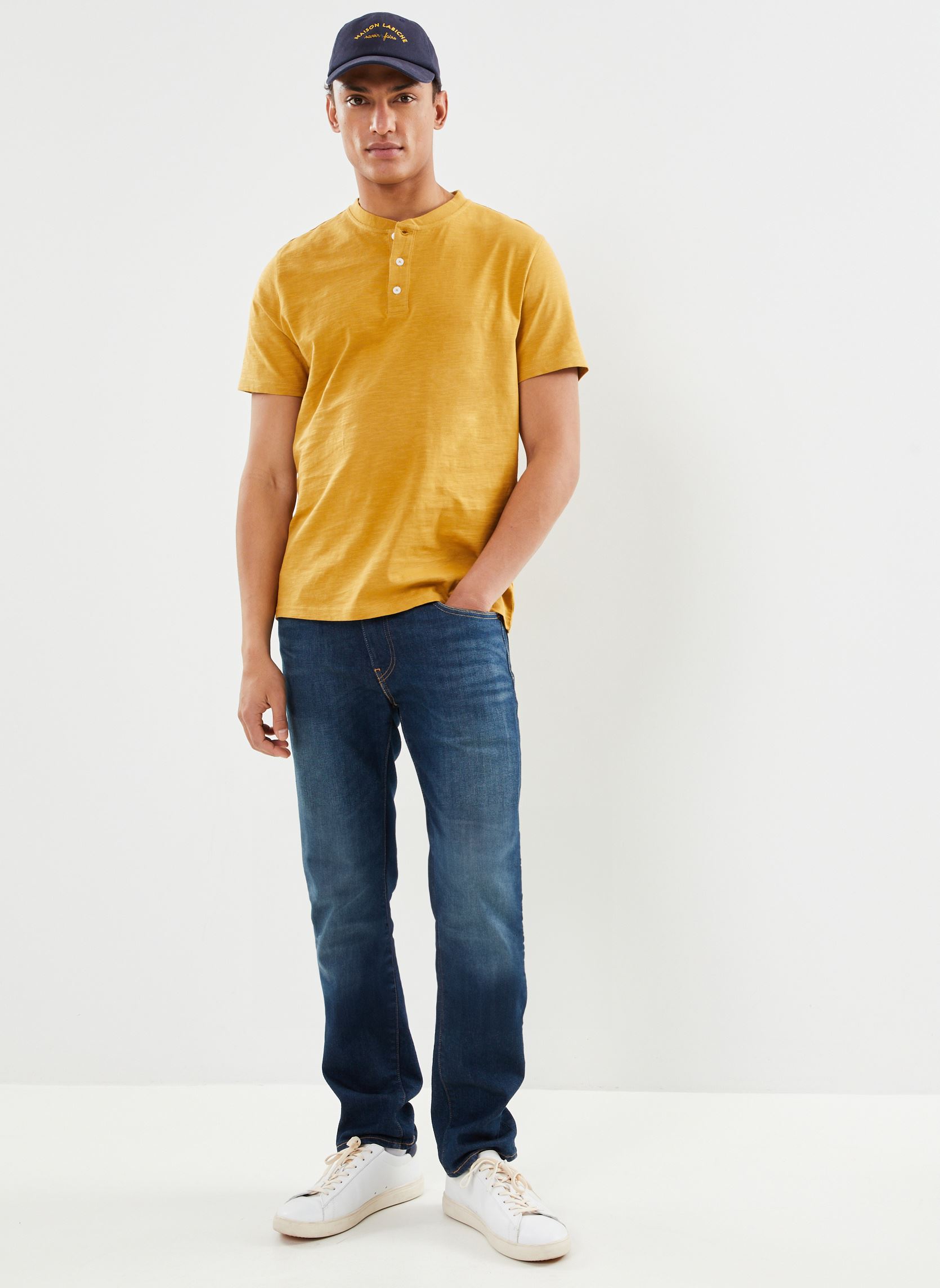 Tee-shirts CTIB homme marron Marvin&Co Tee-shirts CTIB homme marron WOOD TRUSH