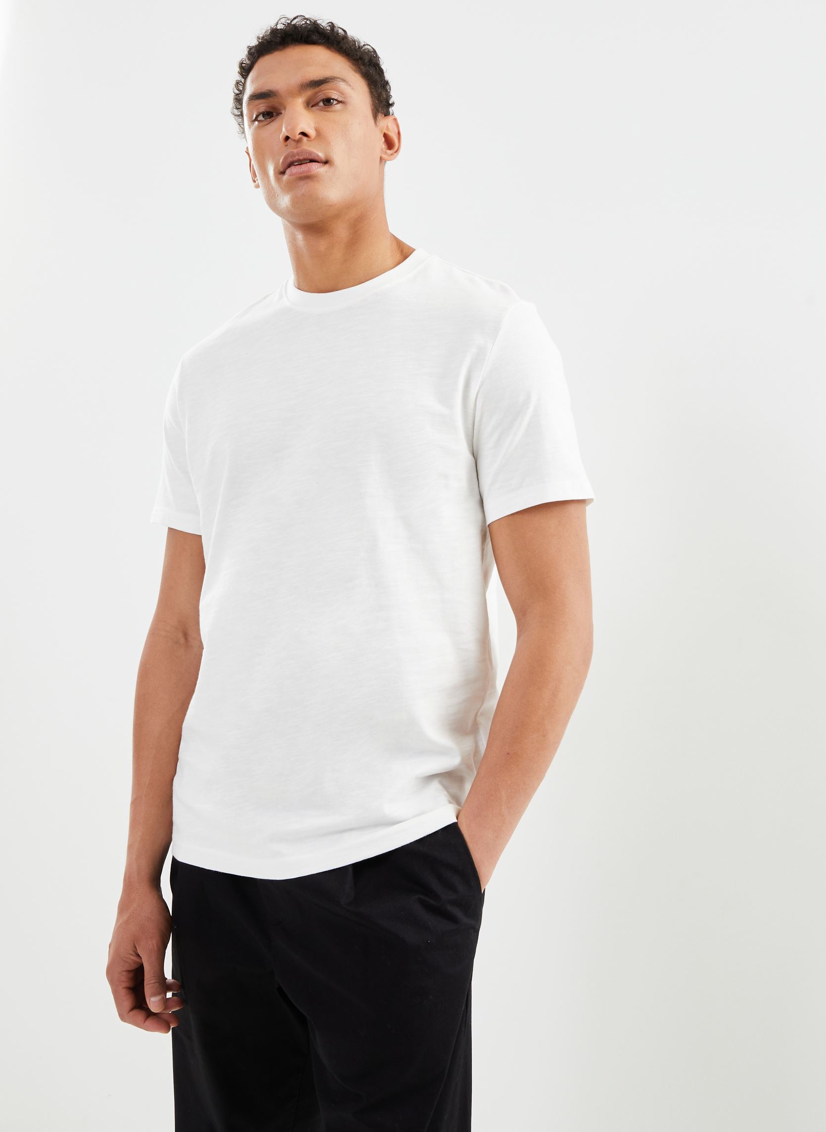 Tee-shirts manches courtes CJULIEN homme blanc Marvin&Co Tee-shirts manches courtes CJULIEN homme blanc COCONUT MILK