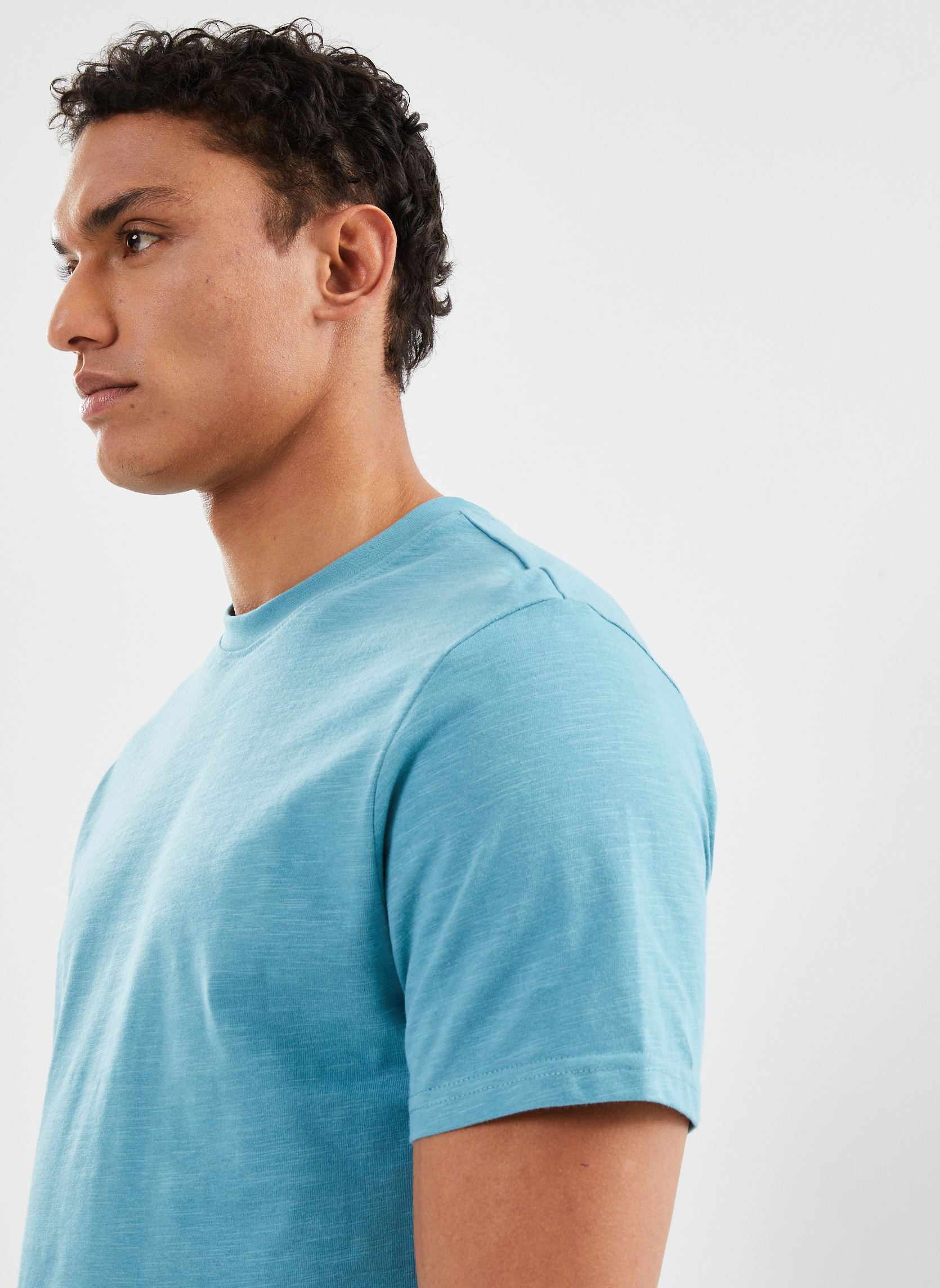 Tee-shirts manches courtes CJULIEN homme bleu Marvin&Co Tee-shirts manches courtes CJULIEN homme bleu BRITTANY BLUE