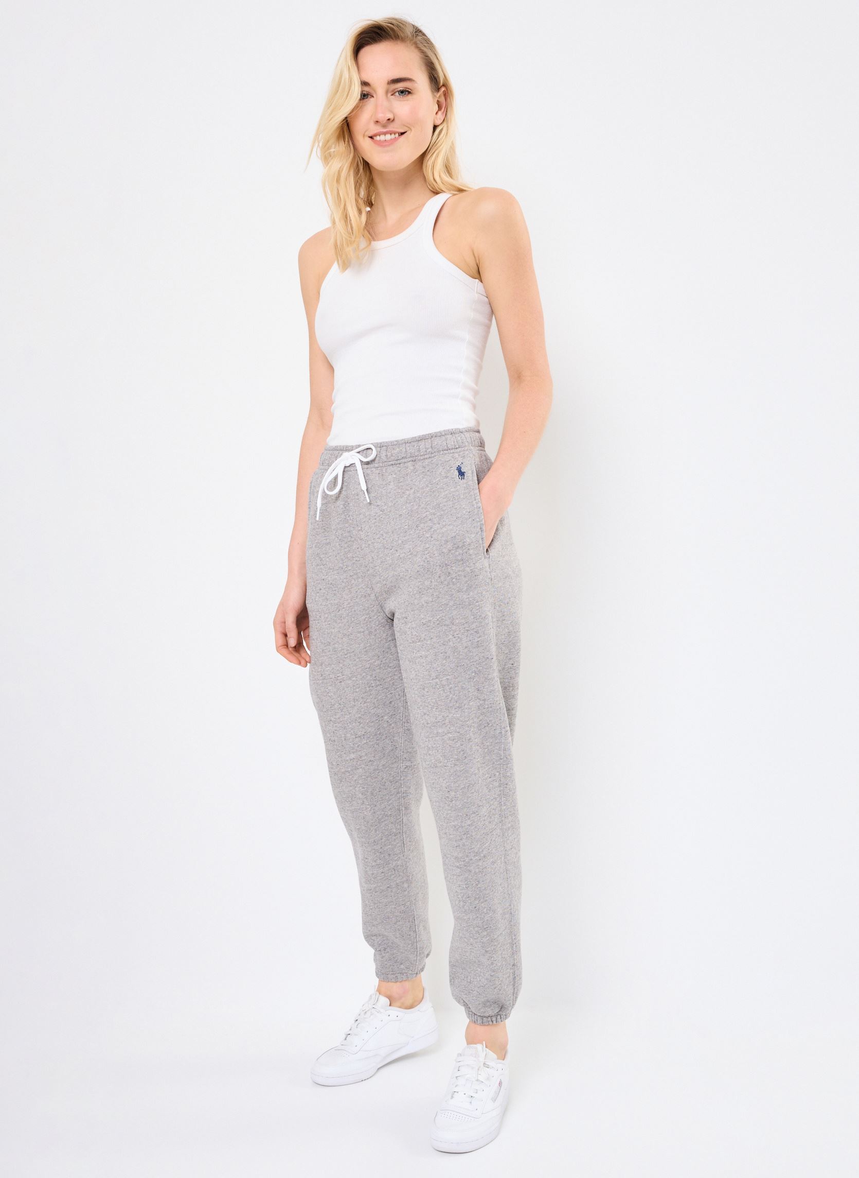 Bas de jogging Prl Flc Pnt-Ankle-Athletic 211943009 femme gris Polo Ralph Lauren Bas de jogging Prl Flc Pnt-Ankle-Athletic 211943009 femme gris DARK VINTAGE HEATHER