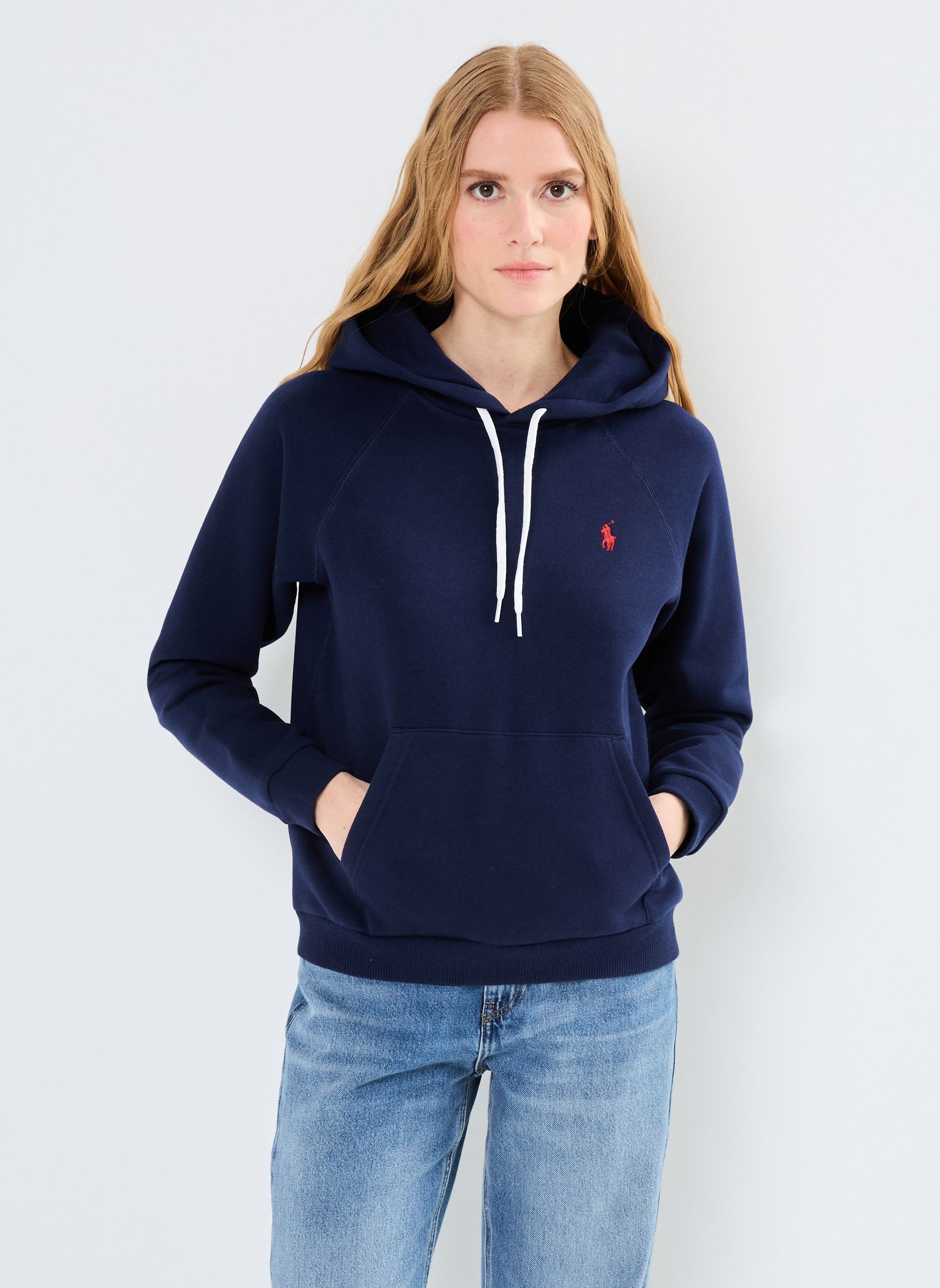 Vêtements Polo Ralph Lauren Prl Shrknhd Long Sleeve Sweatshirt 211943007 pour Accessoires - vue 2