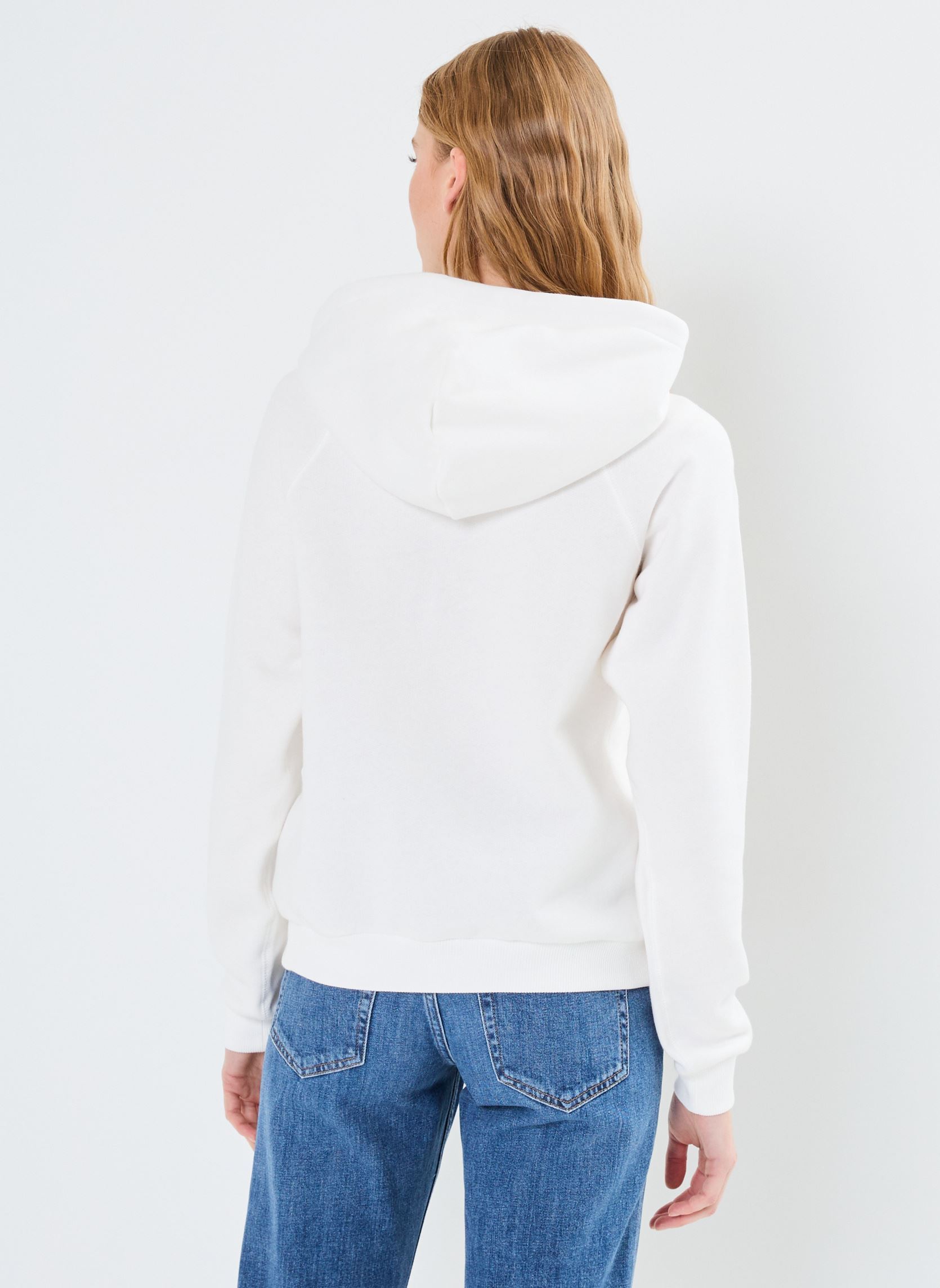 Hoodies Prl Shrknhd-Long Sleeve-Sweatshirt 21194 dames wit Polo Ralph Lauren Hoodies Prl Shrknhd-Long Sleeve-Sweatshirt 21194 dames wit WHITE