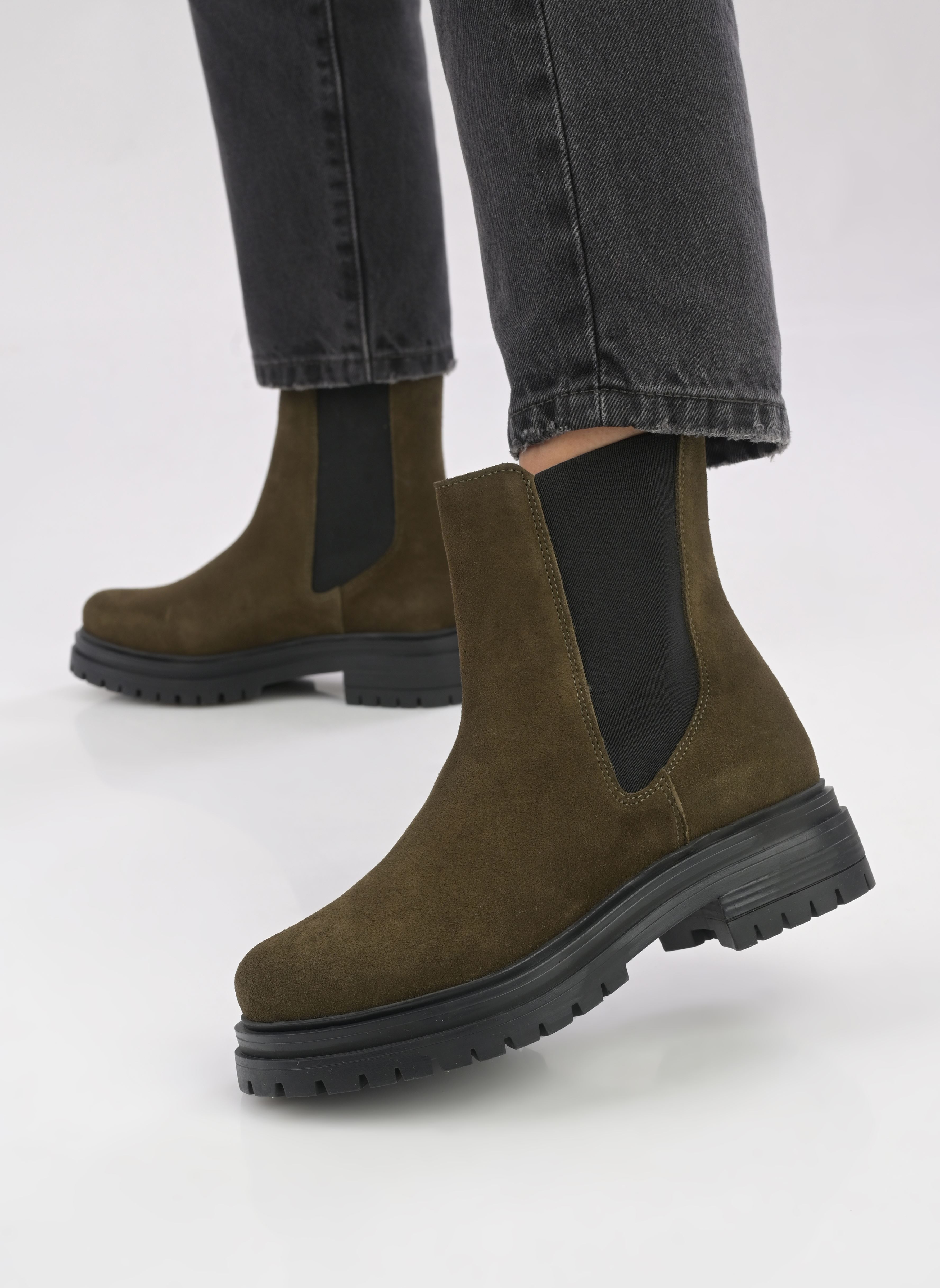 Bottines et boots Achillée femme vert Georgia Rose Bottines et boots Achillée femme vert KAKI