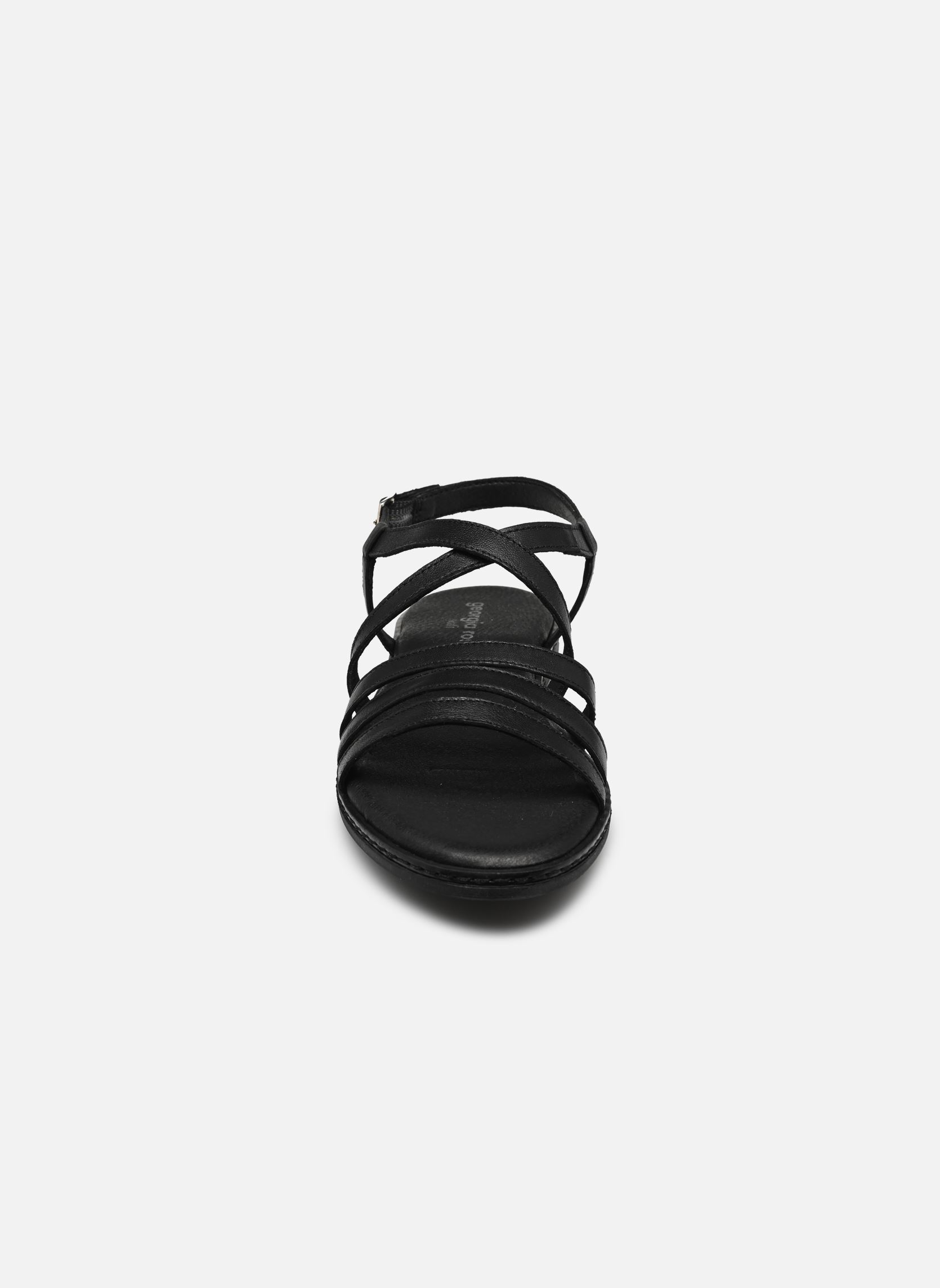 Flache Sandalen Ria - sandales damen schwarz Georgia Rose Soft Flache Sandalen Ria - sandales damen schwarz Noir