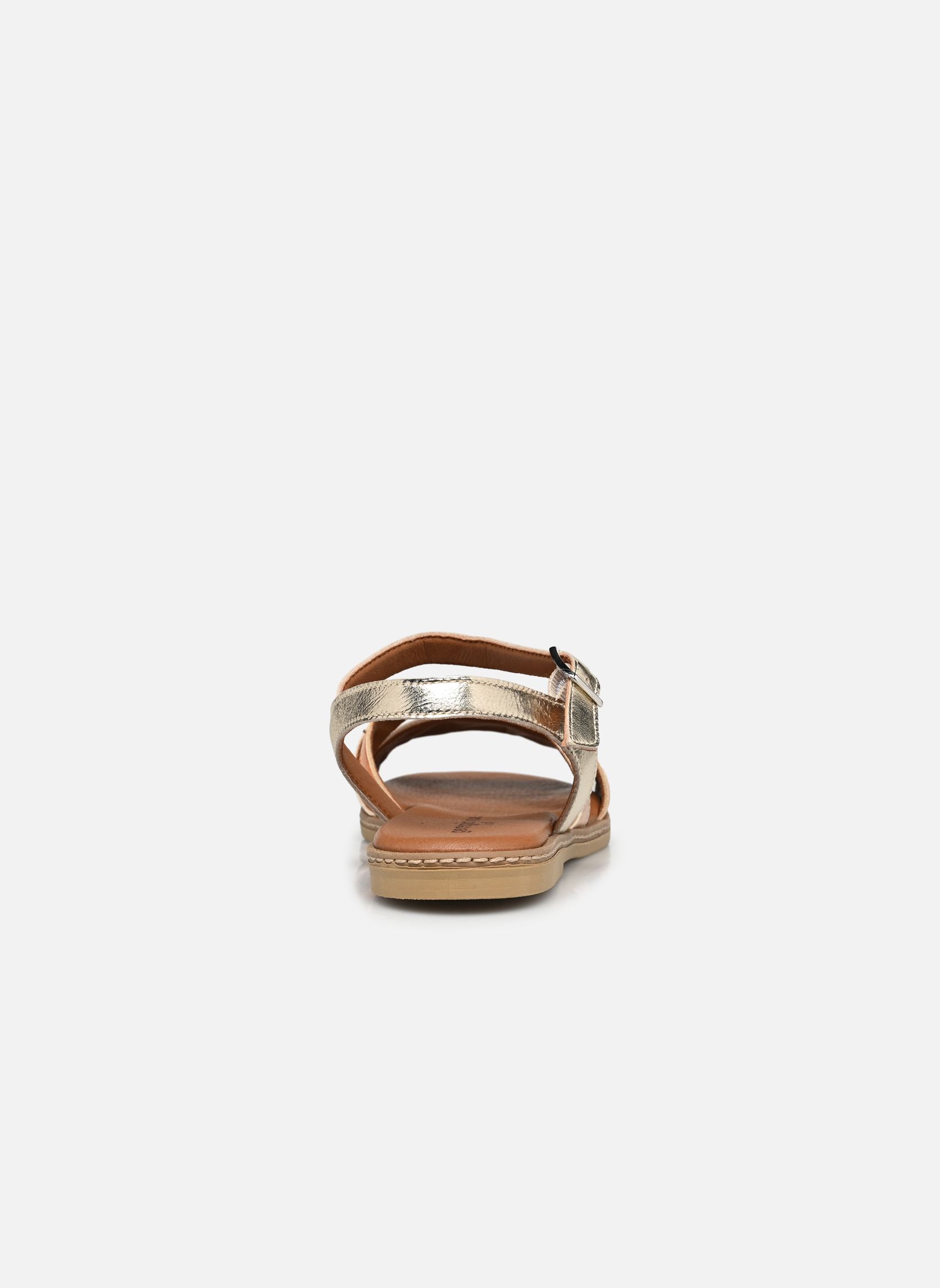 Sandalias planas Roulia - sandales mujer multicolor Georgia Rose Soft Sandalias planas Roulia - sandales mujer multicolor Or et bronze