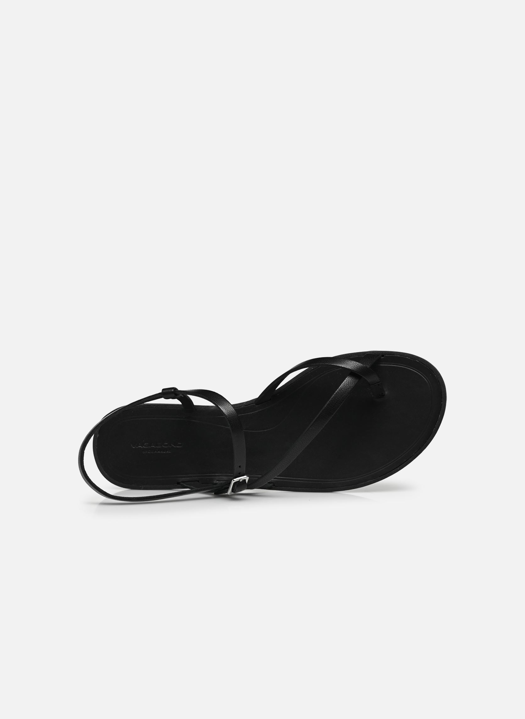 Sandales plates Tia 2.0 5531-401 femme noir Vagabond Shoemakers Sandales plates Tia 2.0 5531-401 femme noir Black