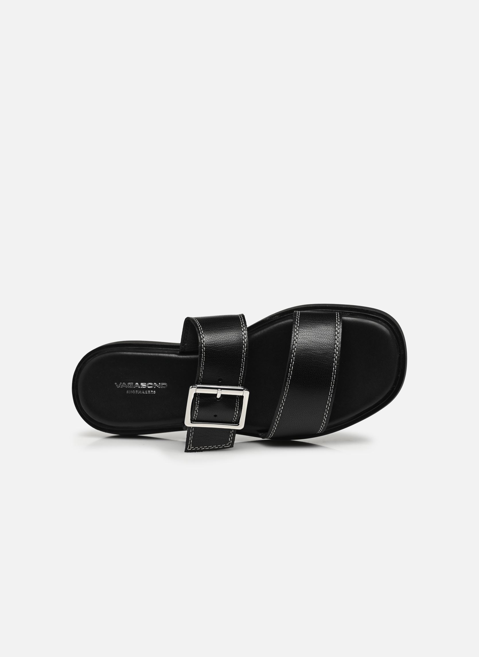 Pantoletten CONNIE 5757-101 damen schwarz Vagabond Shoemakers Pantoletten CONNIE 5757-101 damen schwarz BLACK/WHITE