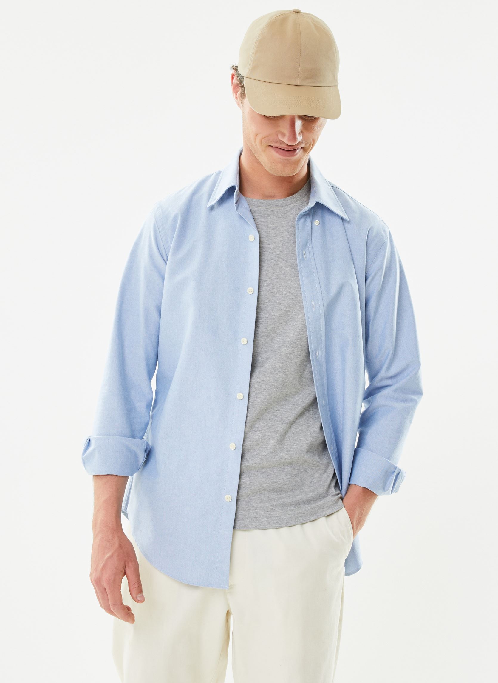 Chemise Polo Ralph Lauren CHEMISE COUPE DROITE EN OXFORD EU - vue 7