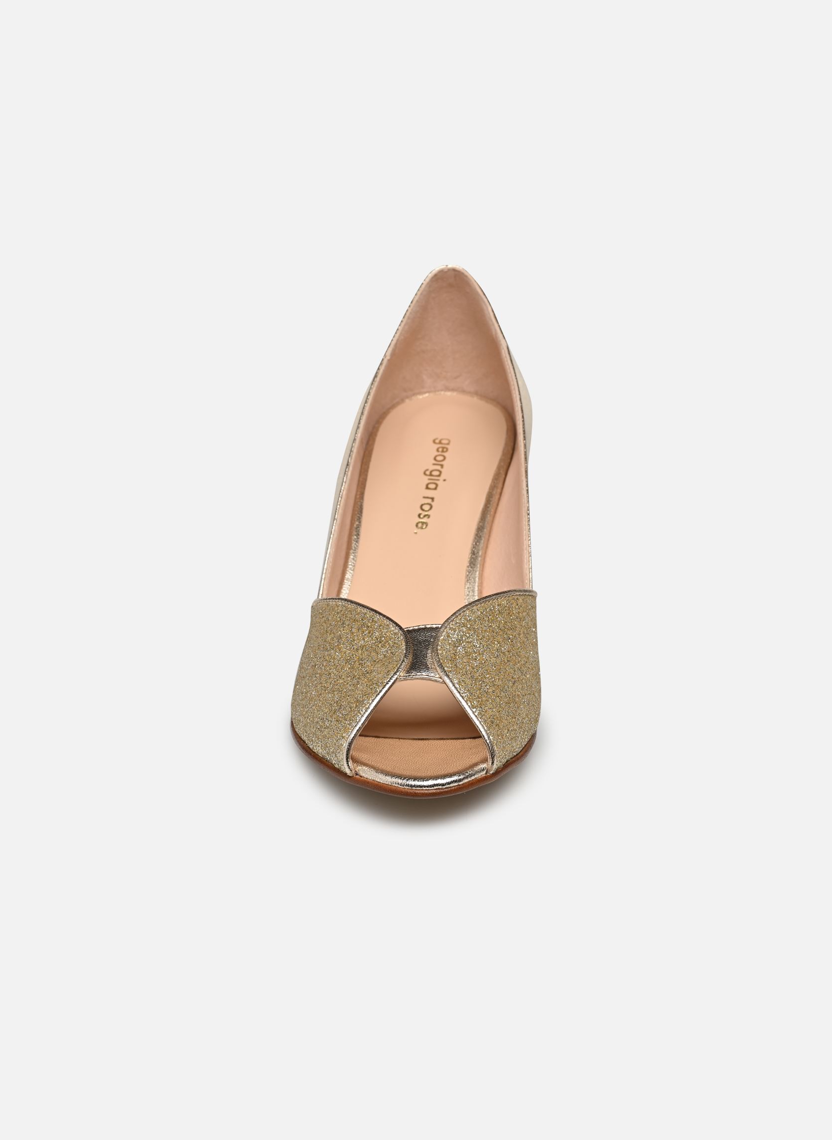 Pumps mit offener Spitze Lina damen gold und bronze Georgia Rose Pumps mit offener Spitze Lina damen gold und bronze DORÉ