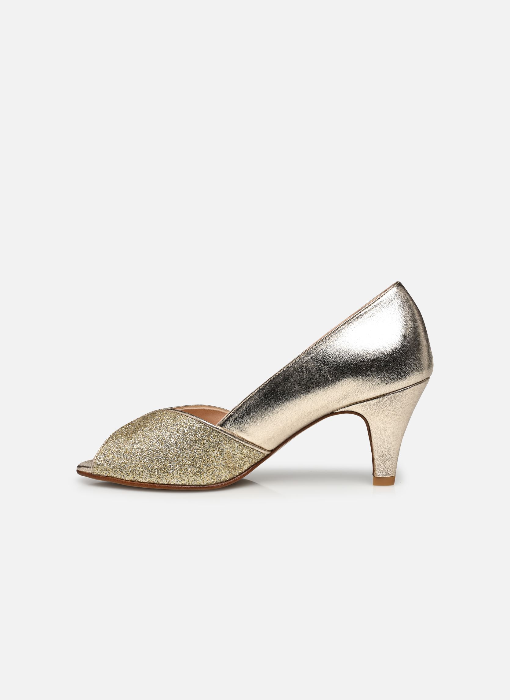 Pumps mit offener Spitze Lina damen gold und bronze Georgia Rose Pumps mit offener Spitze Lina damen gold und bronze DORÉ