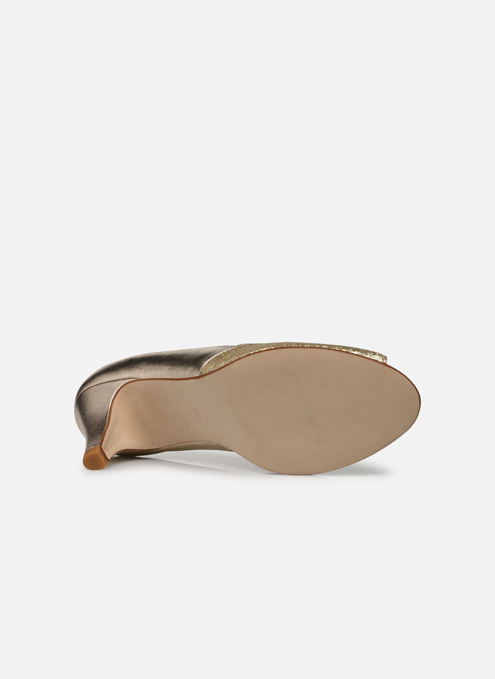 Pumps mit offener Spitze Lina damen gold und bronze Georgia Rose Pumps mit offener Spitze Lina damen gold und bronze DORÉ