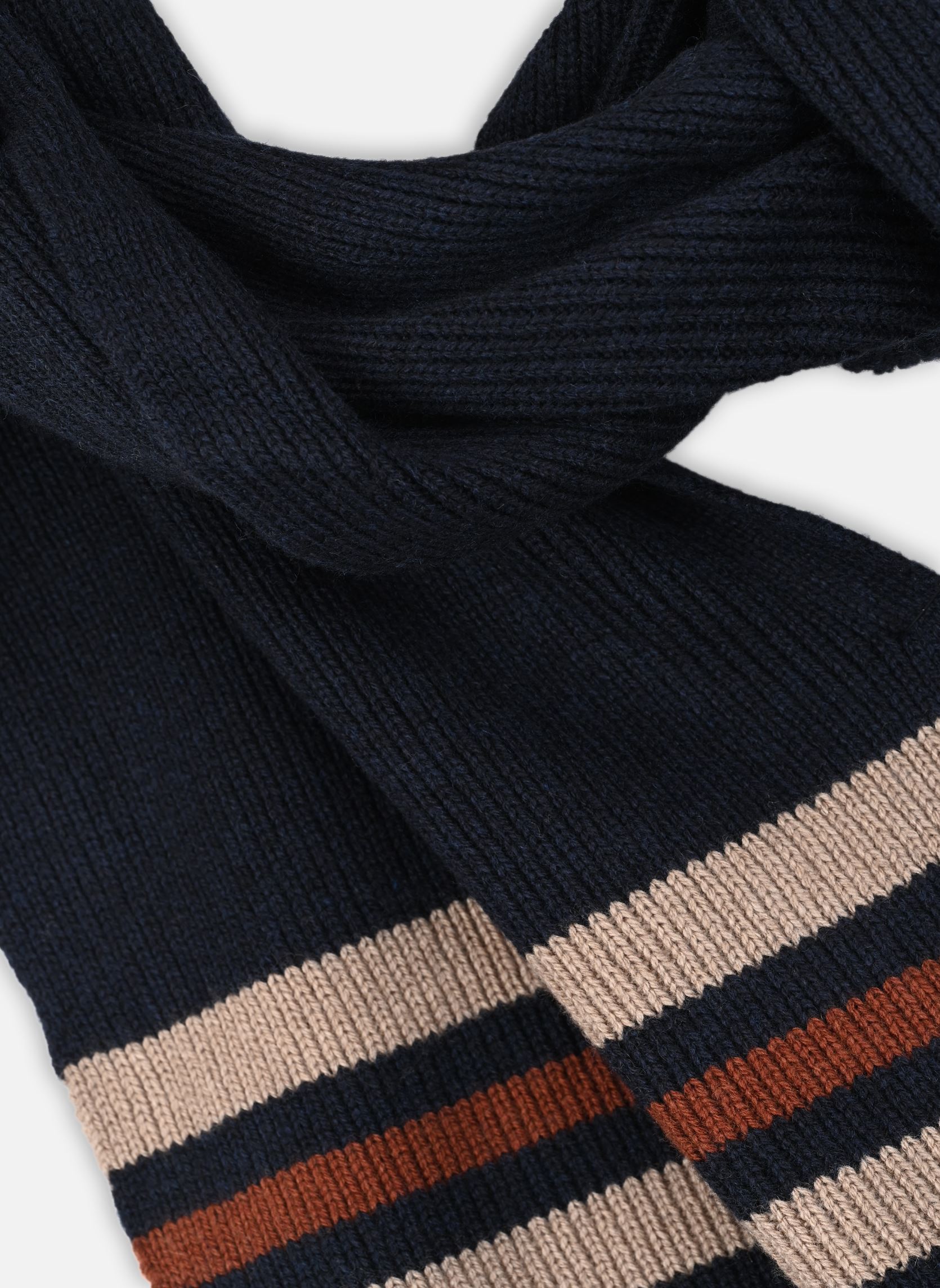 Echarpes SLHCRAY STRIPE SCARF B homme bleu Selected Homme Echarpes SLHCRAY STRIPE SCARF B homme bleu SKY CAPTAIN