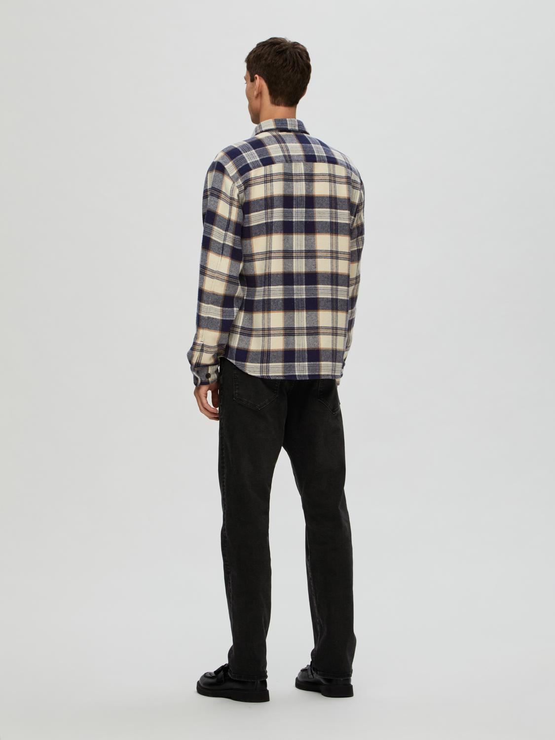 Chaquetas SLHMASON-PABLO CHECK OVERSHIRT hombre multicolor Selected Homme Chaquetas SLHMASON-PABLO CHECK OVERSHIRT hombre multicolor PURE CASHMERE