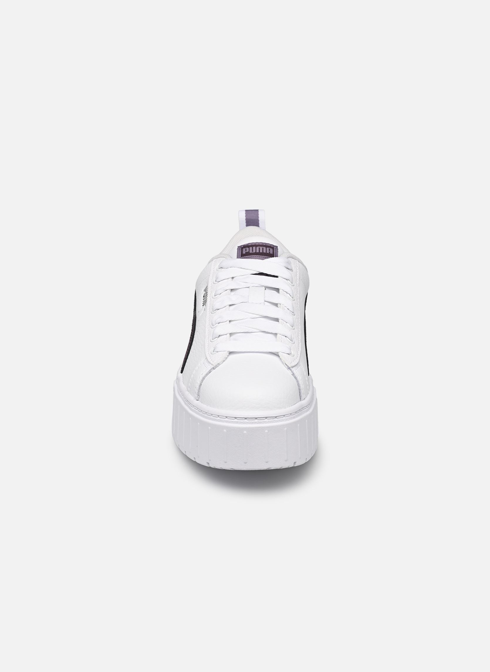 Sneakers Mayze Lth Jr meisjes wit Puma Sneakers Mayze Lth Jr meisjes wit PUMA WHITE-MIDNIGHT PLUM