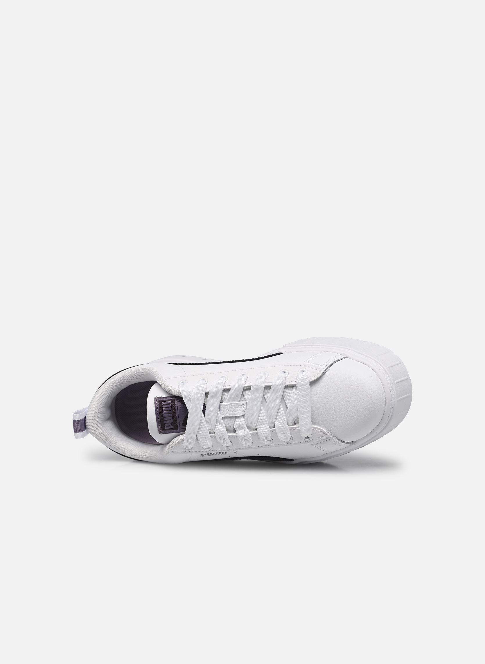 Sneakers Mayze Lth Jr meisjes wit Puma Sneakers Mayze Lth Jr meisjes wit PUMA WHITE-MIDNIGHT PLUM