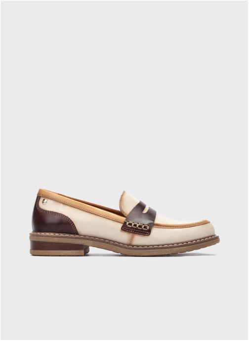 Pikolinos Mocassins ALDAYA femme beige