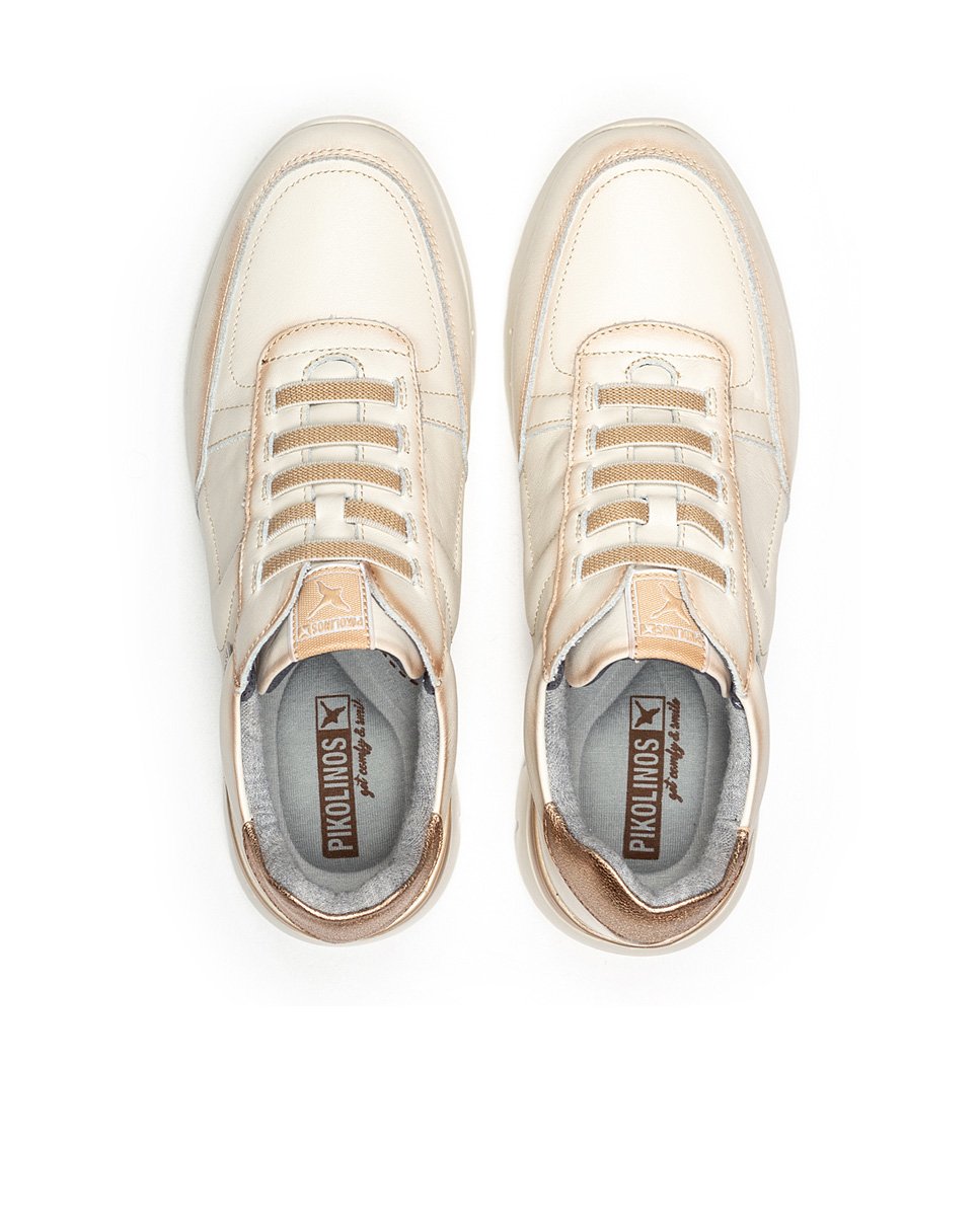 Baskets basses CANTABRIA femme blanc Pikolinos Baskets basses CANTABRIA femme blanc Blanc