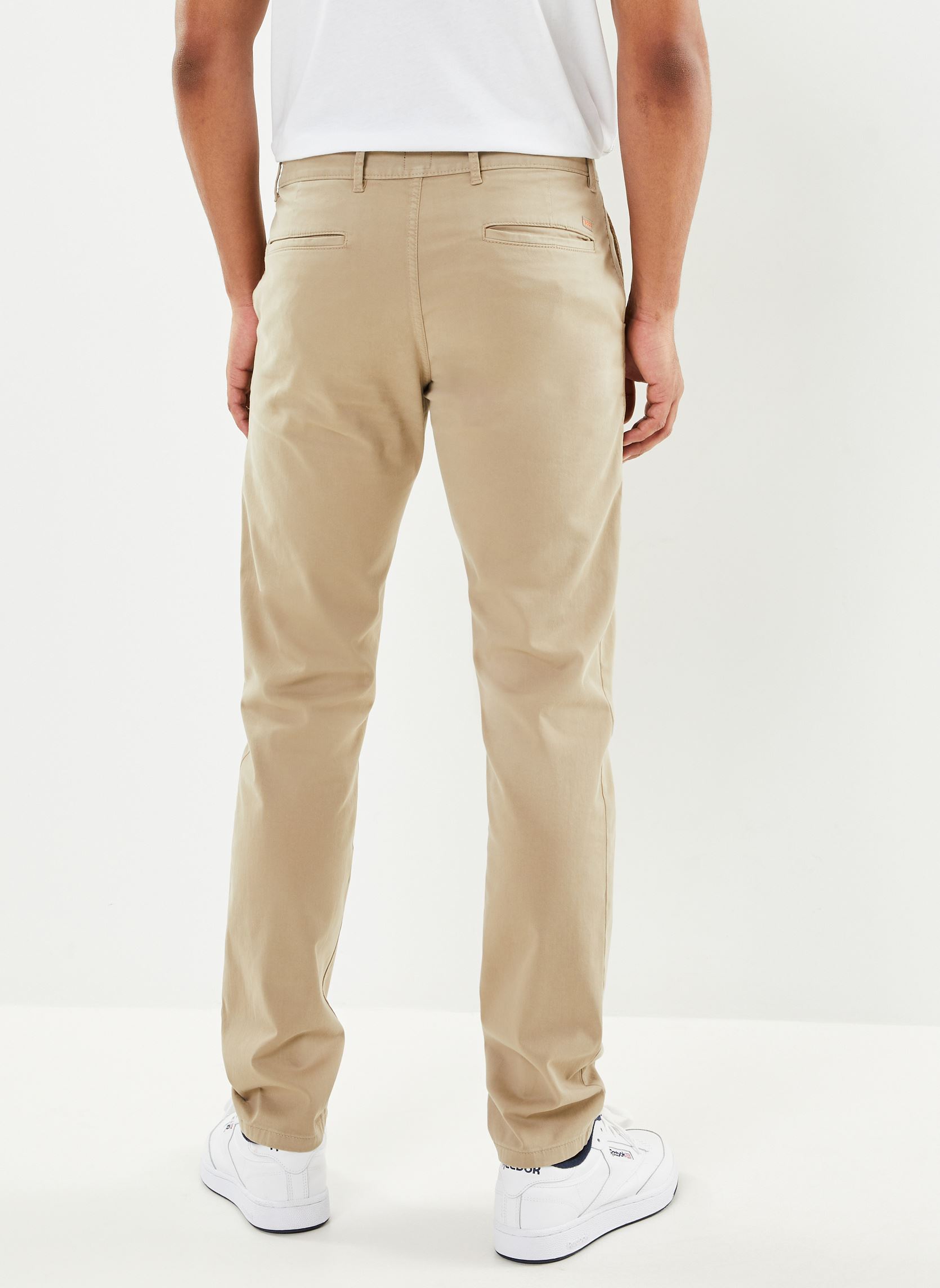 Pantalons chino Chino_slim homme marron BOSS Pantalons chino Chino_slim homme marron LIGHT/PASTEL BROWN
