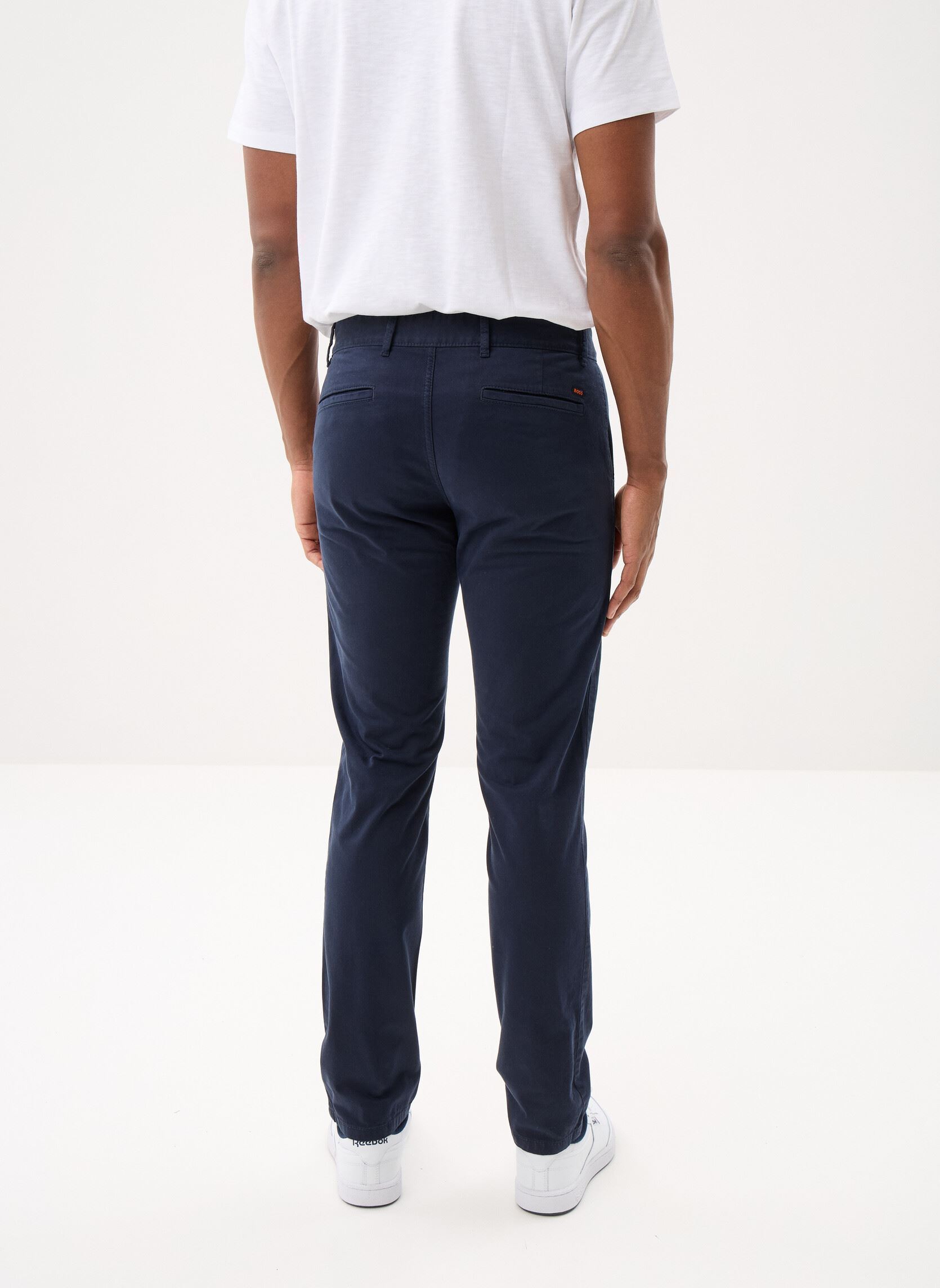 Pantalons chino Chino_slim homme bleu BOSS Pantalons chino Chino_slim homme bleu 404-DARK BLUE