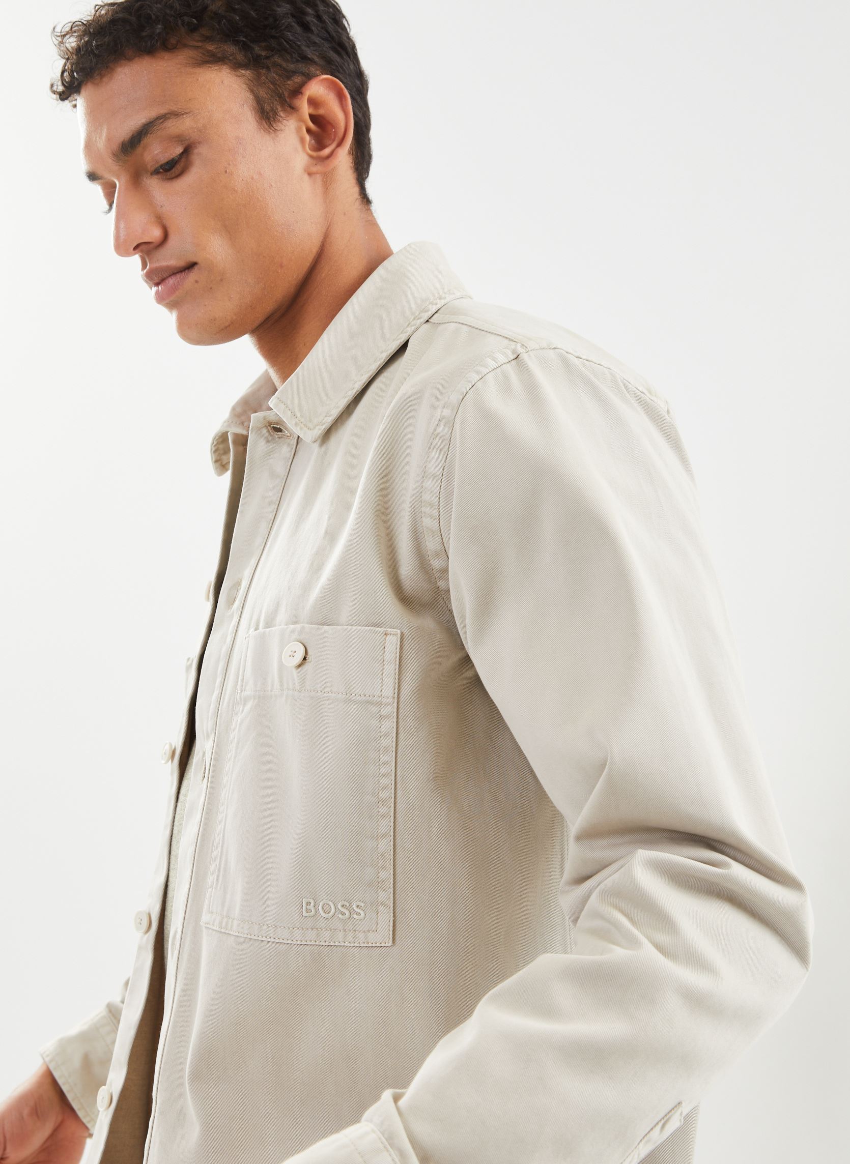 Hemden Locky_1 50506734 herren beige BOSS Hemden Locky_1 50506734 herren beige LIGHT BEIGE