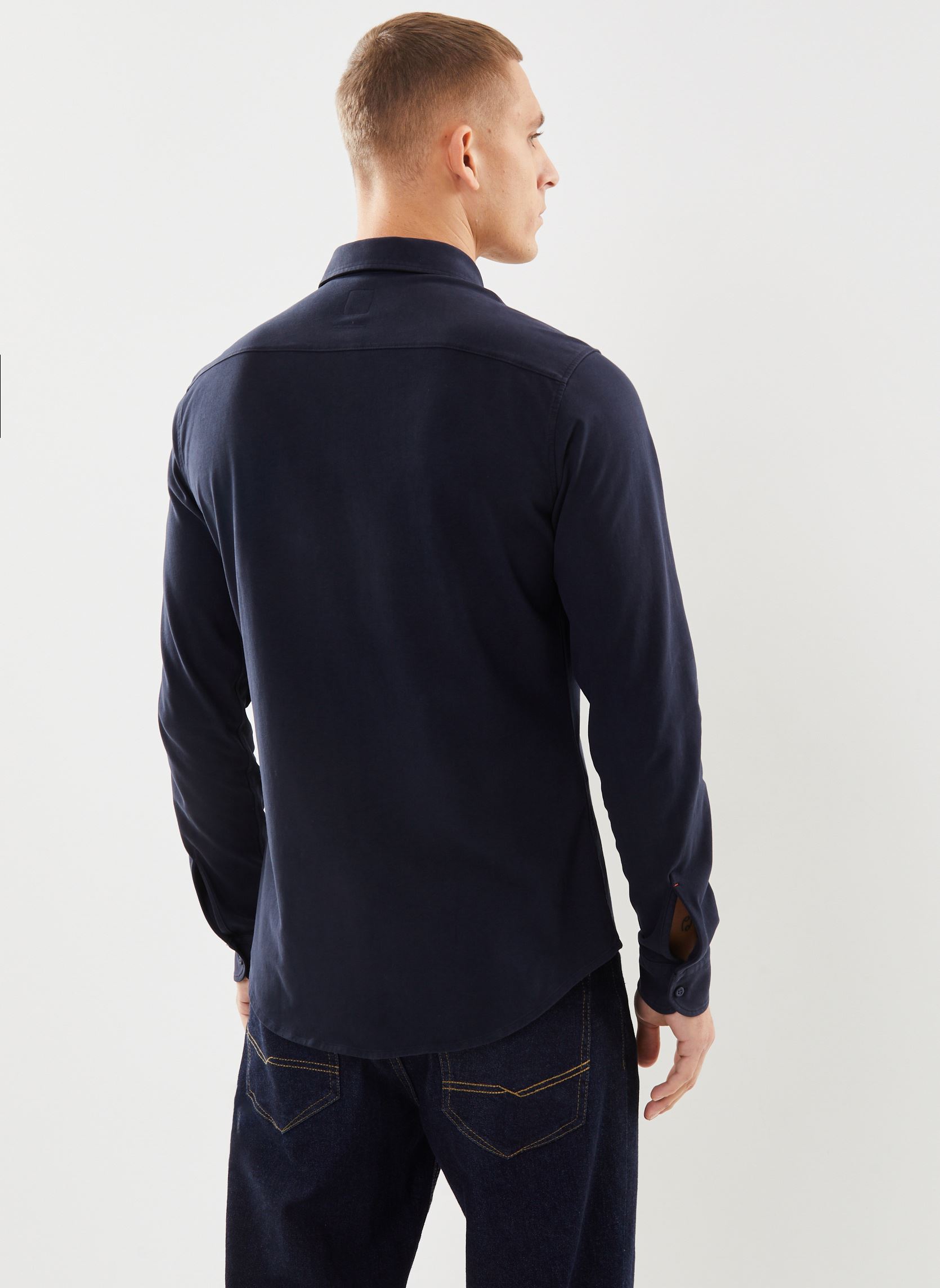 Hemden Mysoft_2 heren blauw BOSS Hemden Mysoft_2 heren blauw DARK BLUE