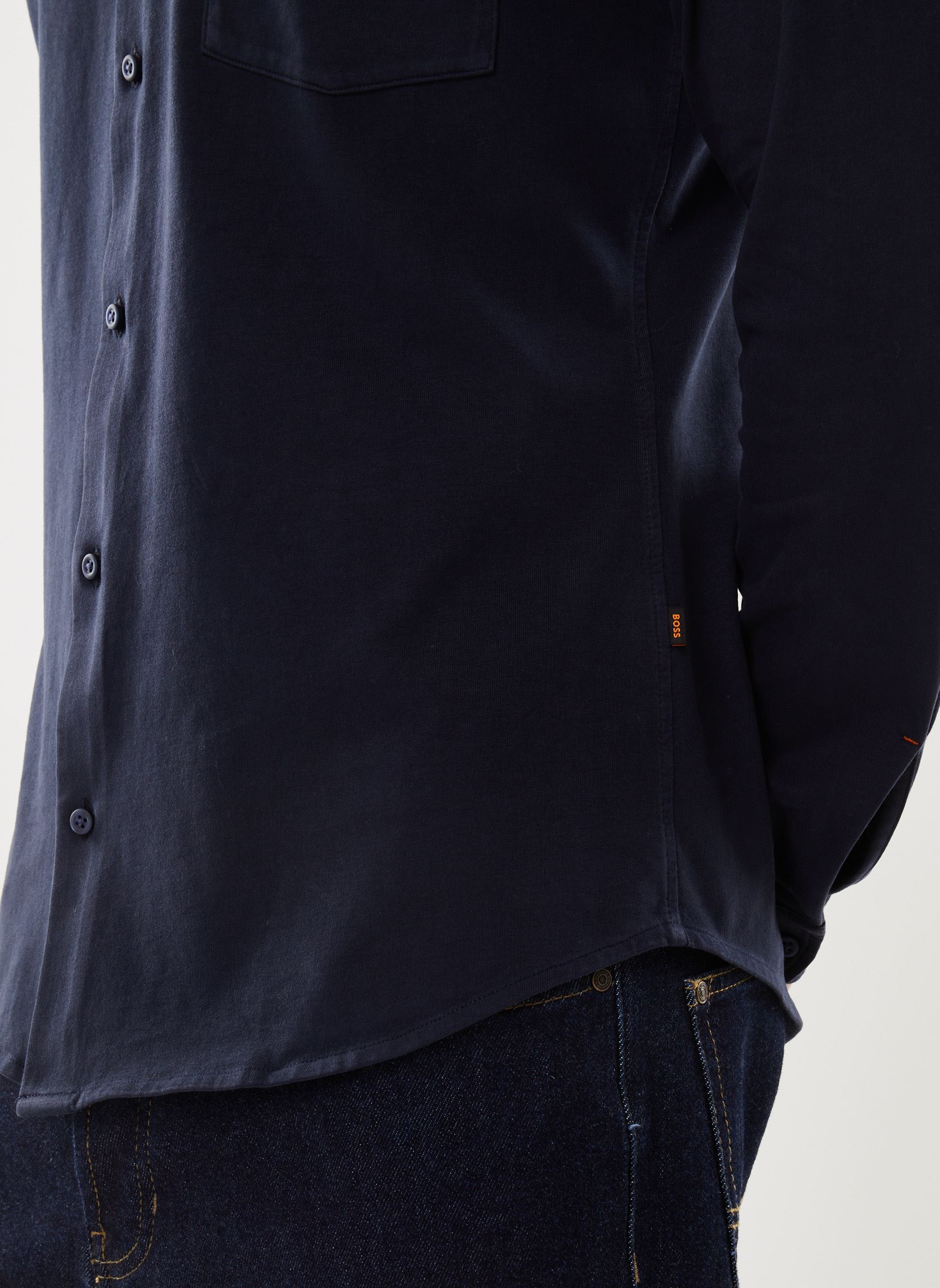 Hemden Mysoft_2 heren blauw BOSS Hemden Mysoft_2 heren blauw DARK BLUE