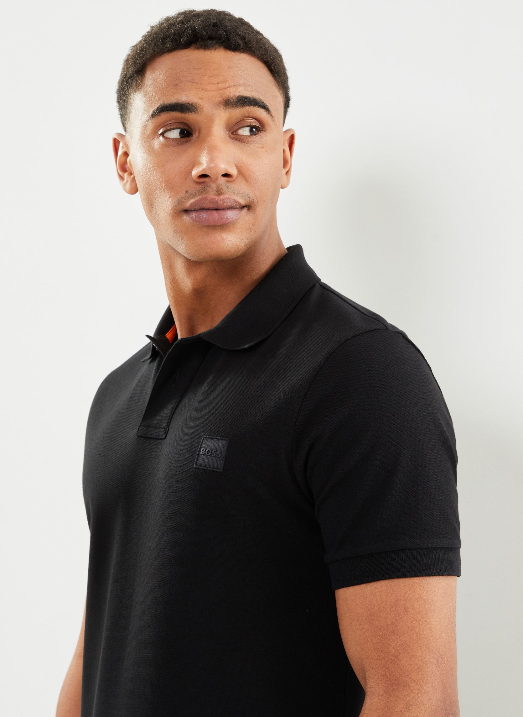 Polos manches courtes Passenger 50507803 homme noir BOSS Polos manches courtes Passenger 50507803 homme noir Black