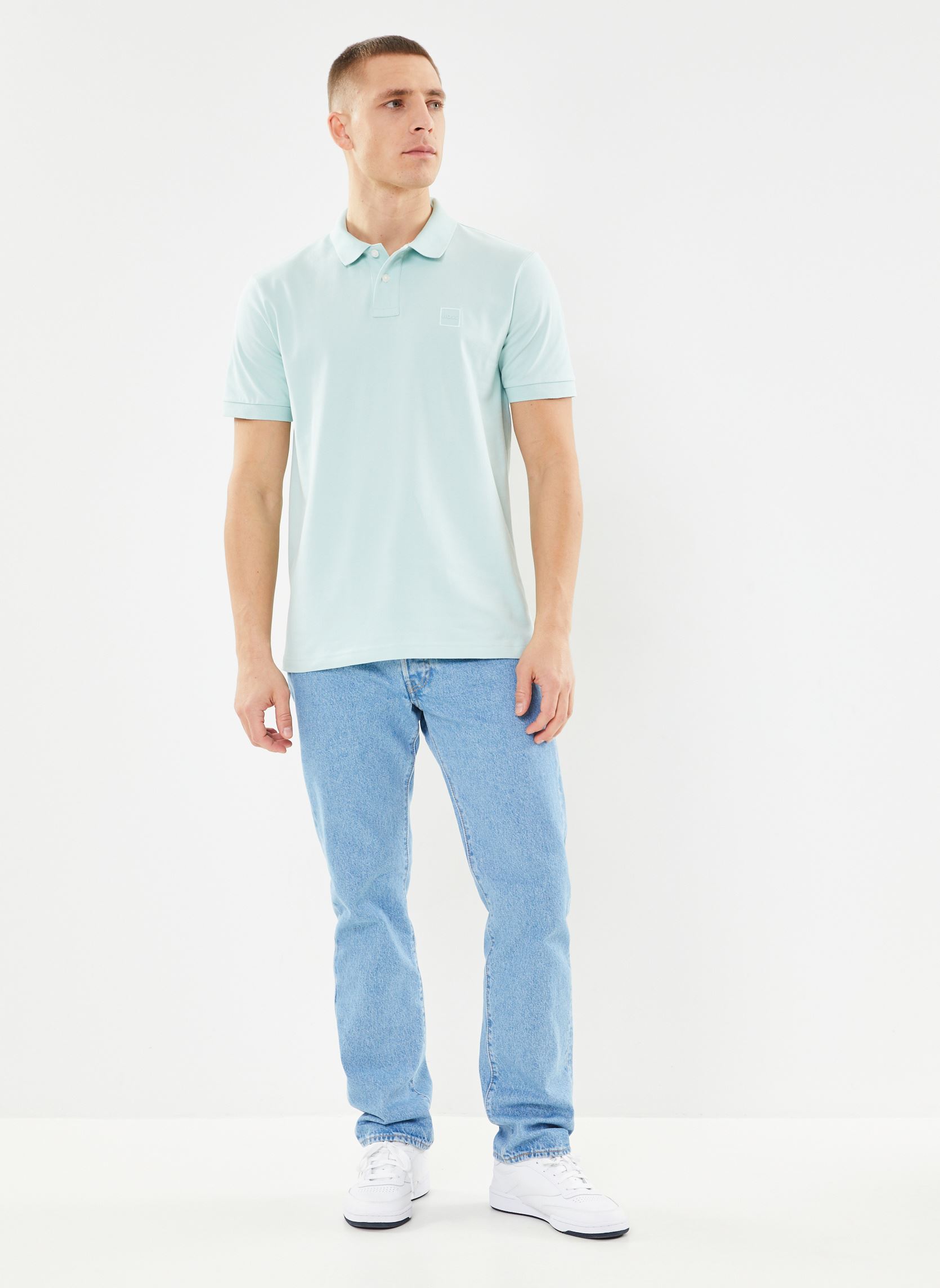 Polos manches courtes Passenger 50507803 homme bleu BOSS Polos manches courtes Passenger 50507803 homme bleu Turquoise/Aqua