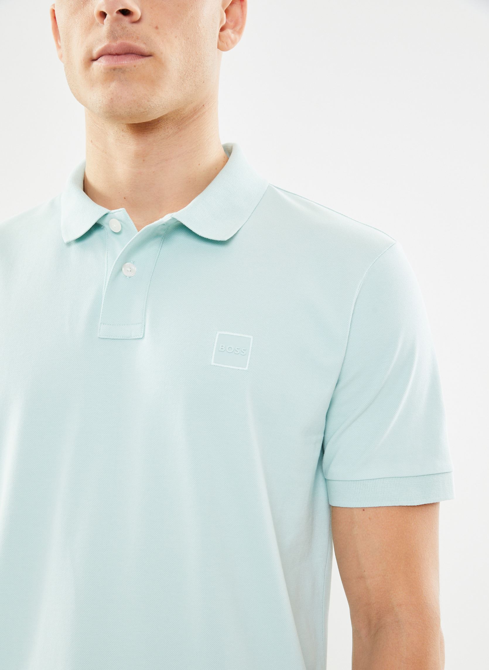 Polos manches courtes Passenger 50507803 homme bleu BOSS Polos manches courtes Passenger 50507803 homme bleu Turquoise/Aqua