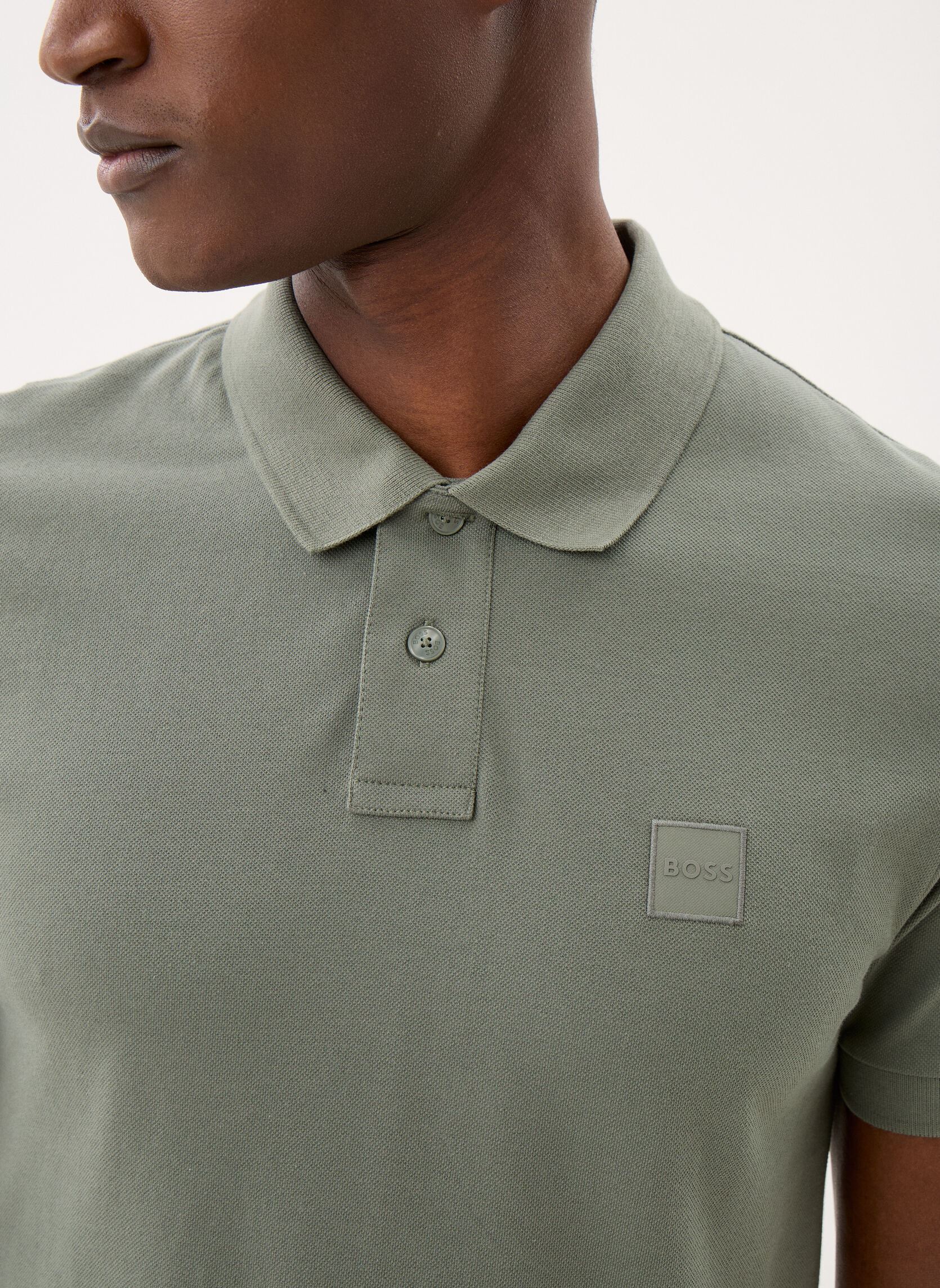 Polos manches courtes Passenger 50507803 homme gris BOSS Polos manches courtes Passenger 50507803 homme gris 076-OPEN GREY