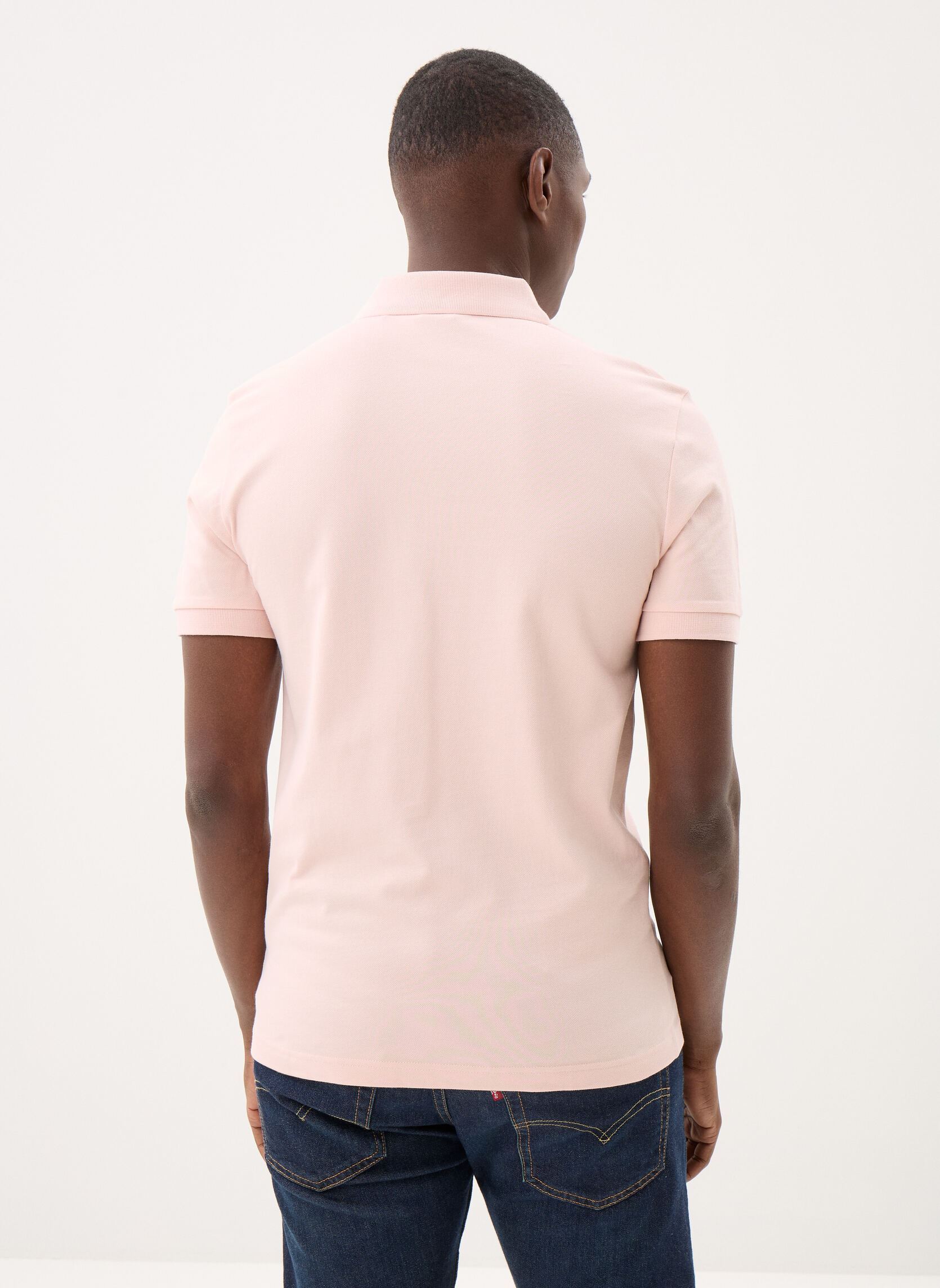 Korte mouwen polo's Passenger 50507803 heren roze BOSS Korte mouwen polo's Passenger 50507803 heren roze 690-Open Pink