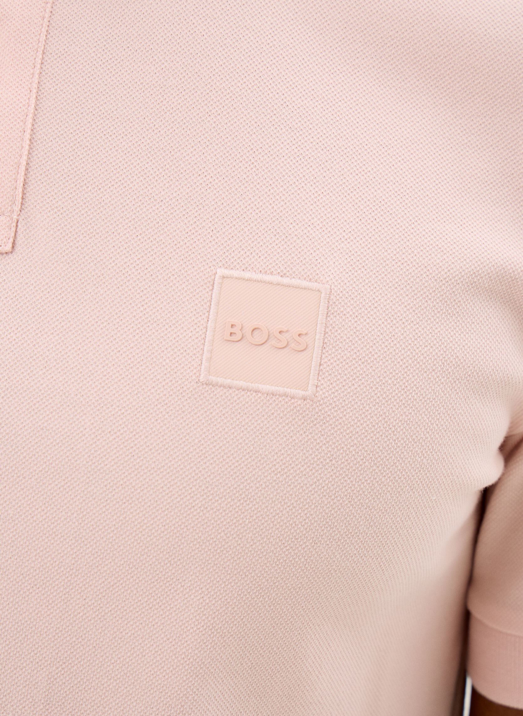 Korte mouwen polo's Passenger 50507803 heren roze BOSS Korte mouwen polo's Passenger 50507803 heren roze 690-Open Pink